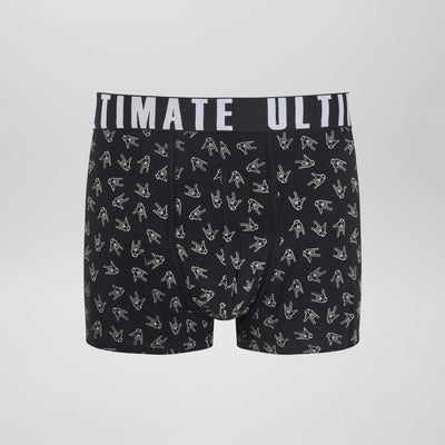 Pack of 3 stylish boxer shorts BLACK