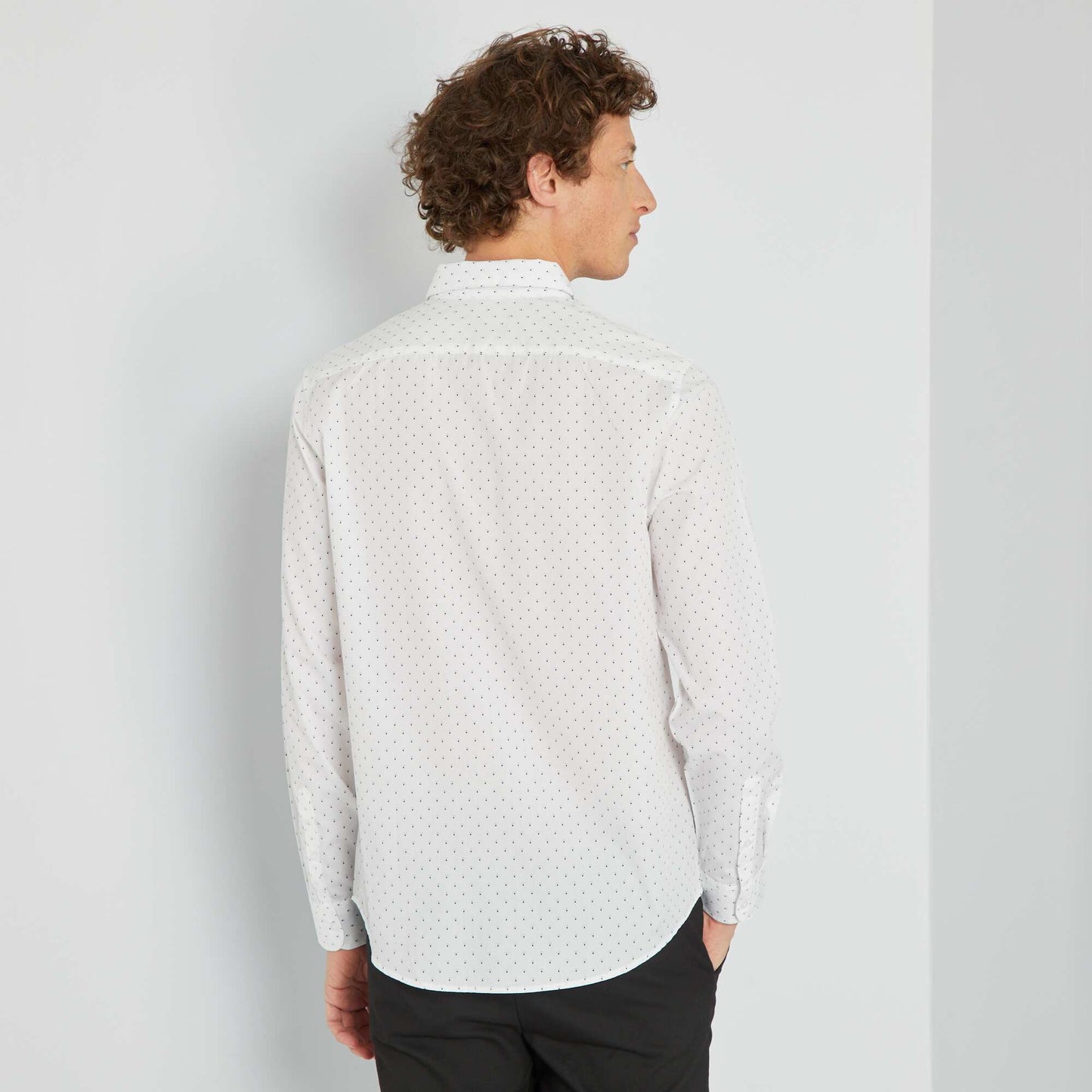 Regular-fit shirt WHITE