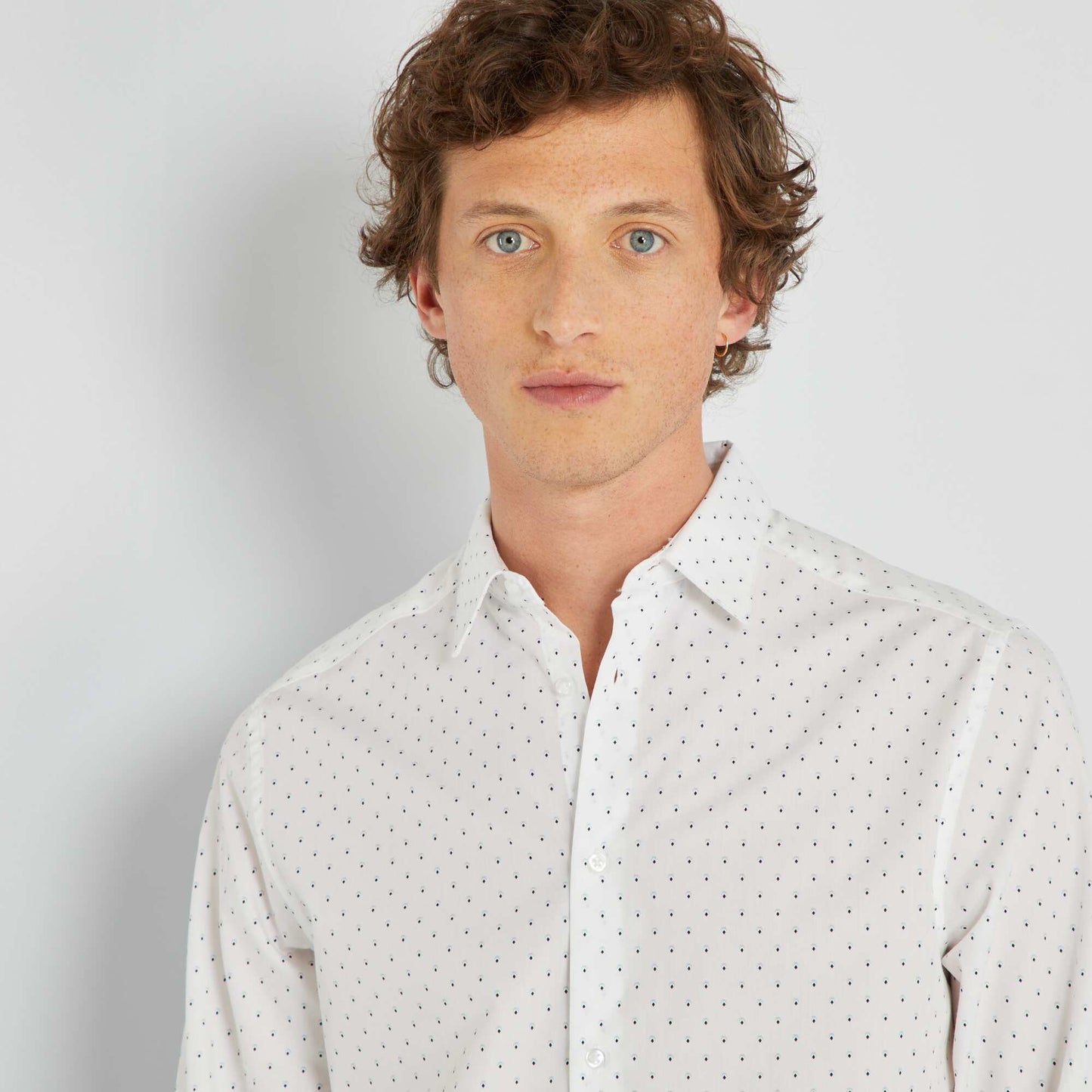 Regular-fit shirt WHITE