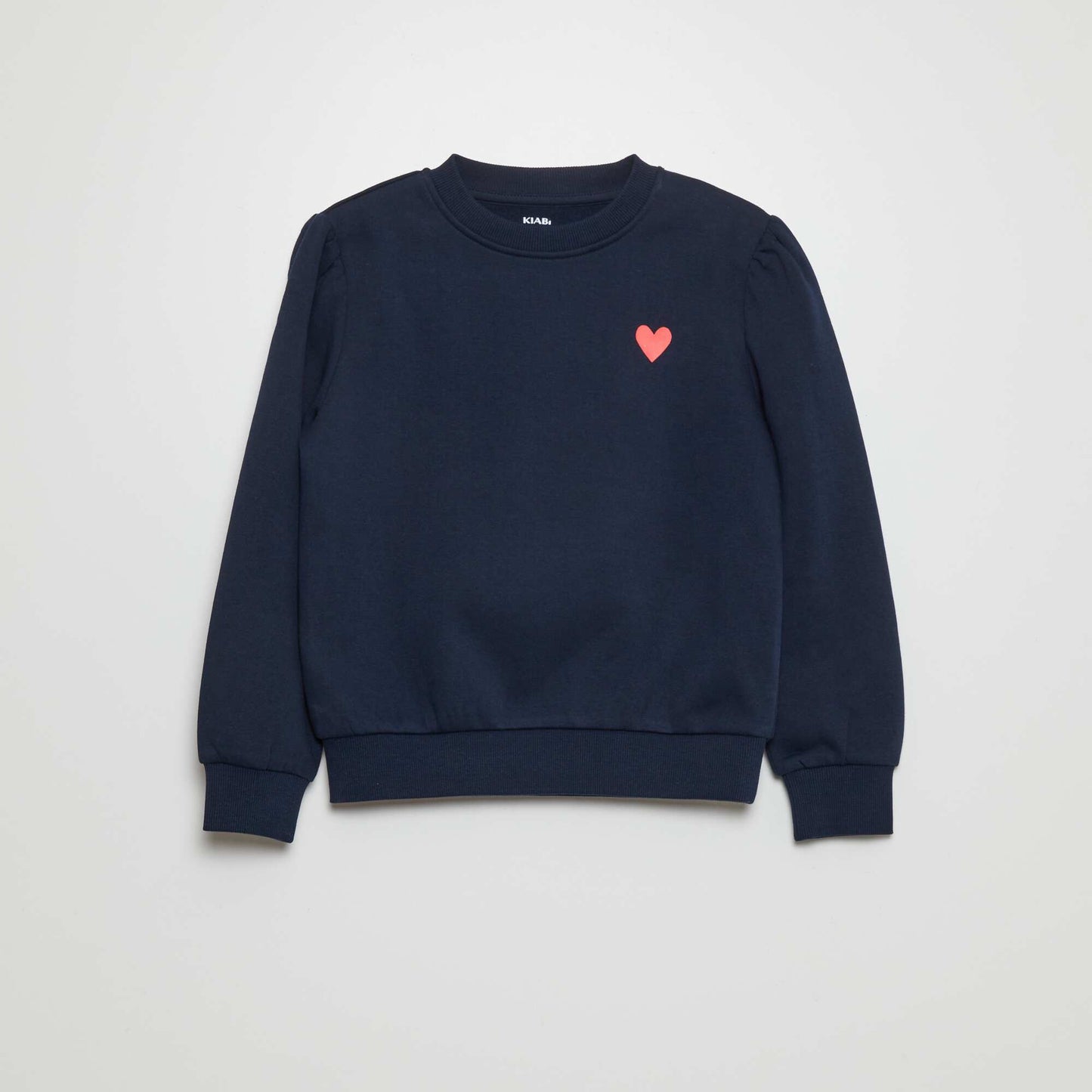 Round neck sweatshirt BLUE