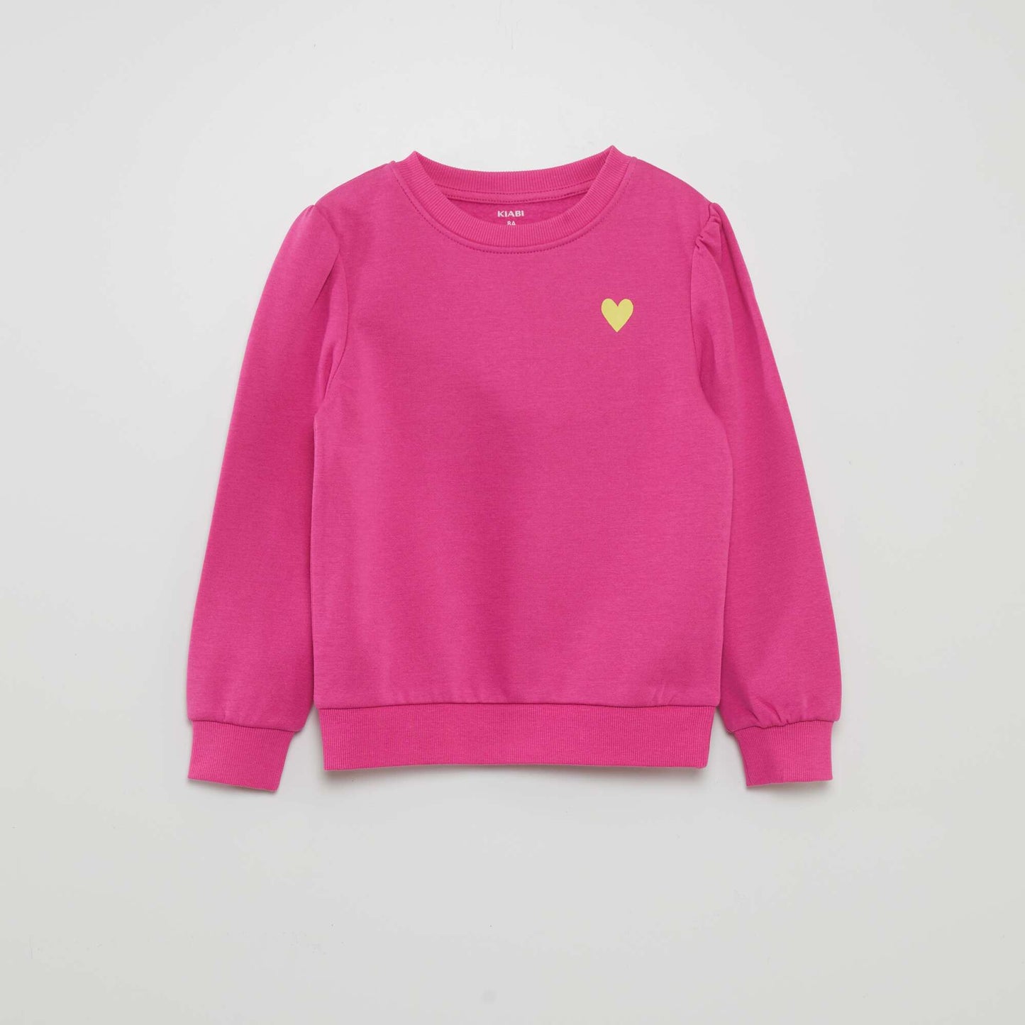 Round neck sweatshirt PINK