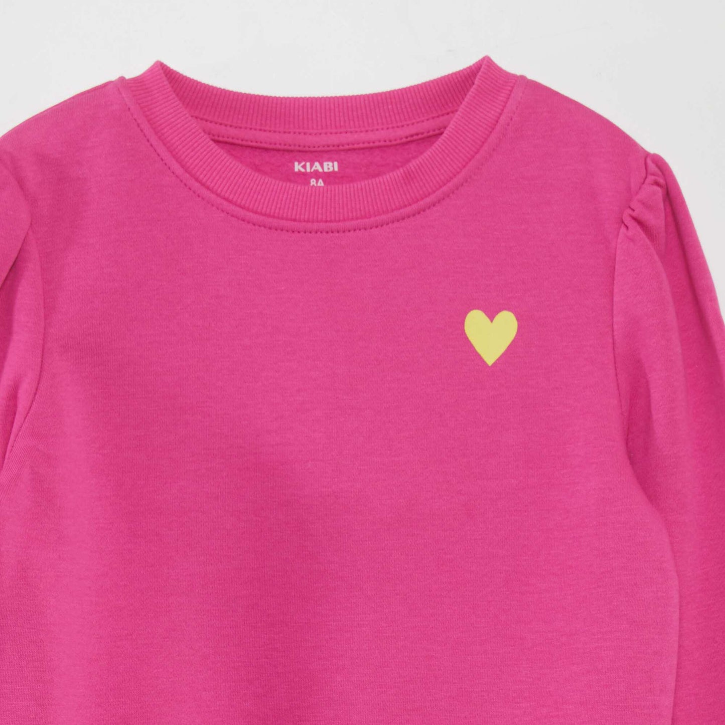 Round neck sweatshirt PINK