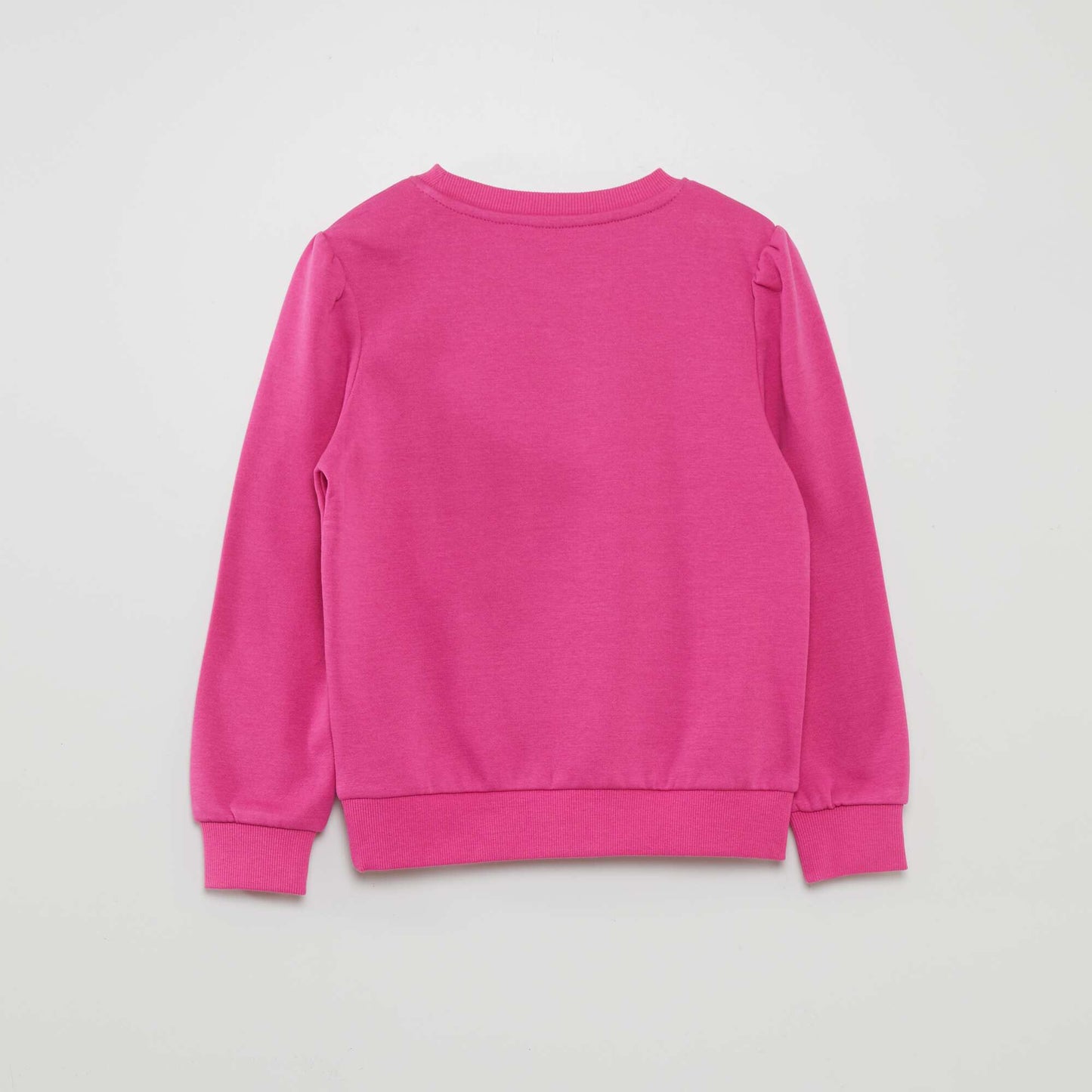 Round neck sweatshirt PINK