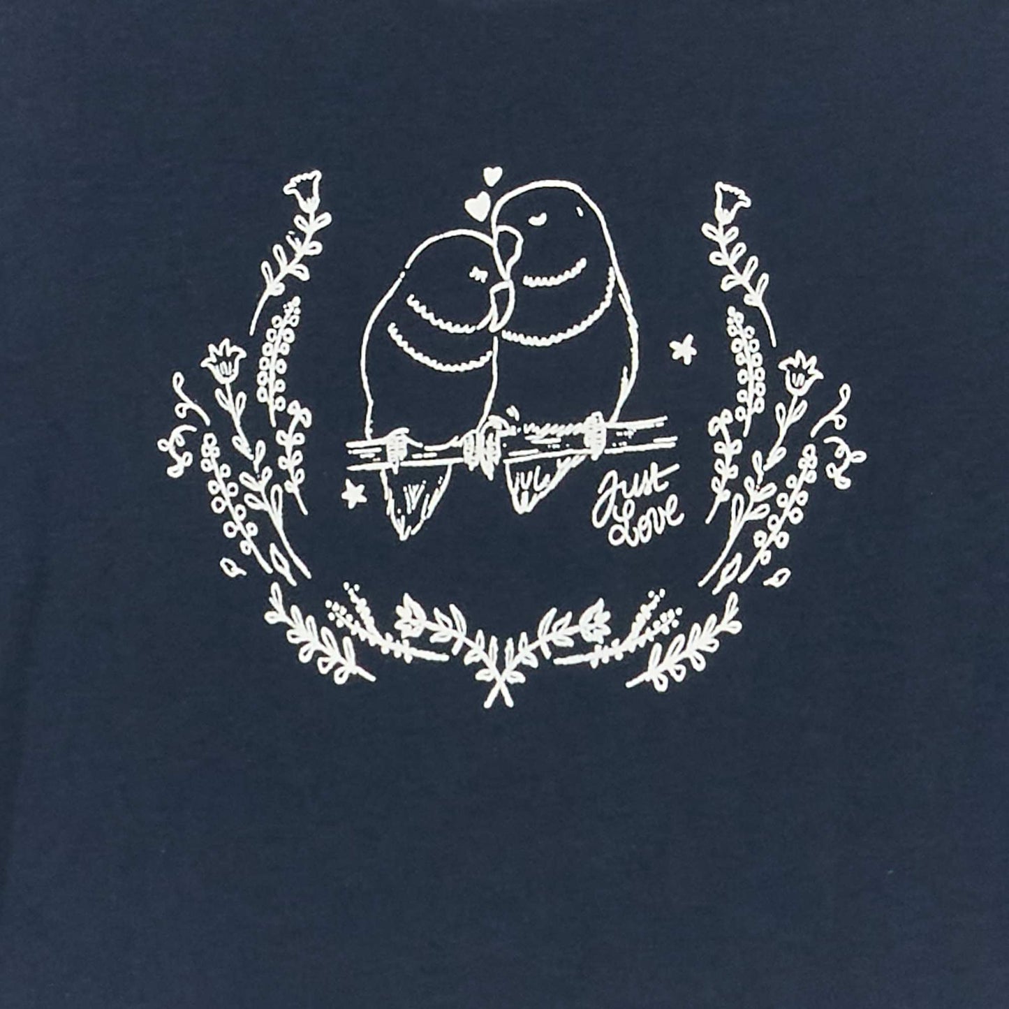 Printed cotton T-shirt BLUE