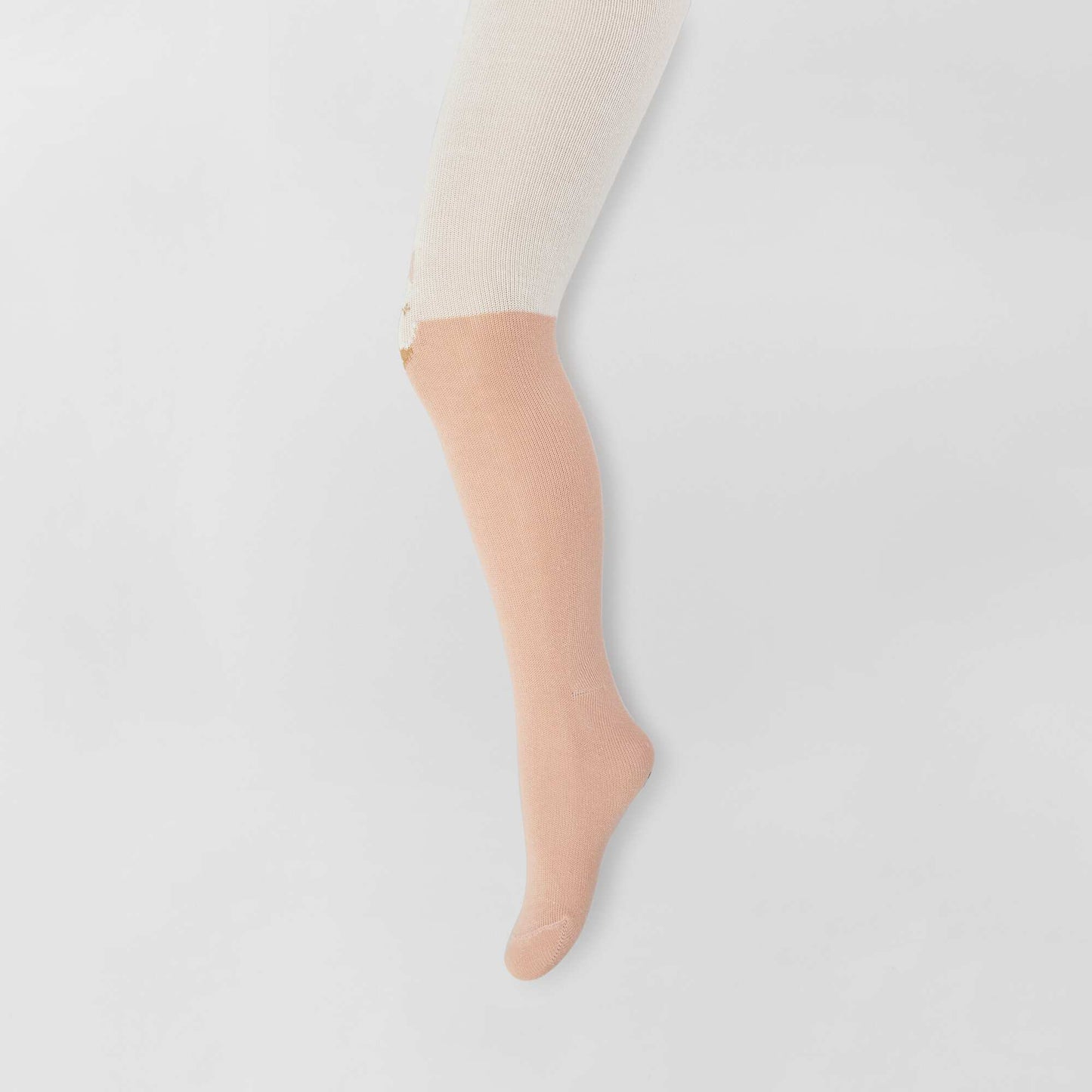 Warm patterned tights - Pack of 2 PINK