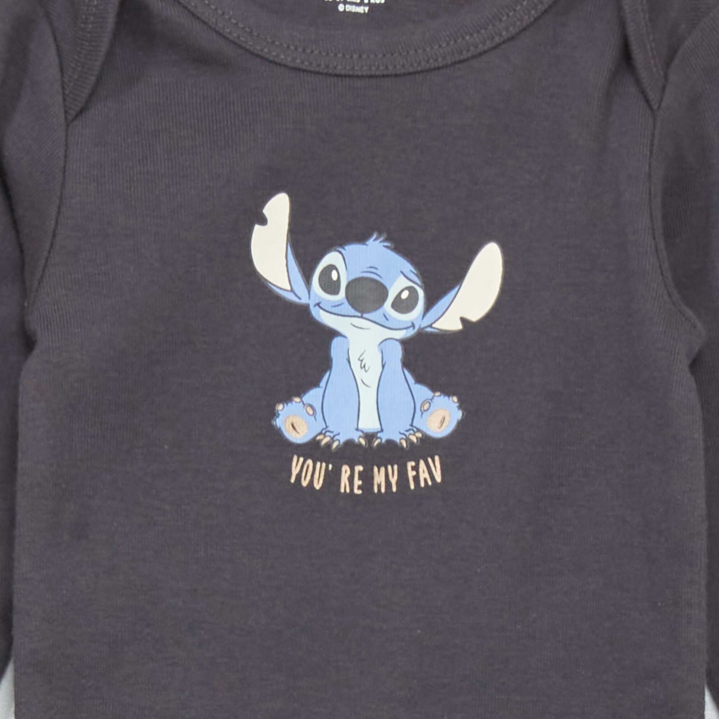 Disney jersey bodies - Pack of 2 GREY