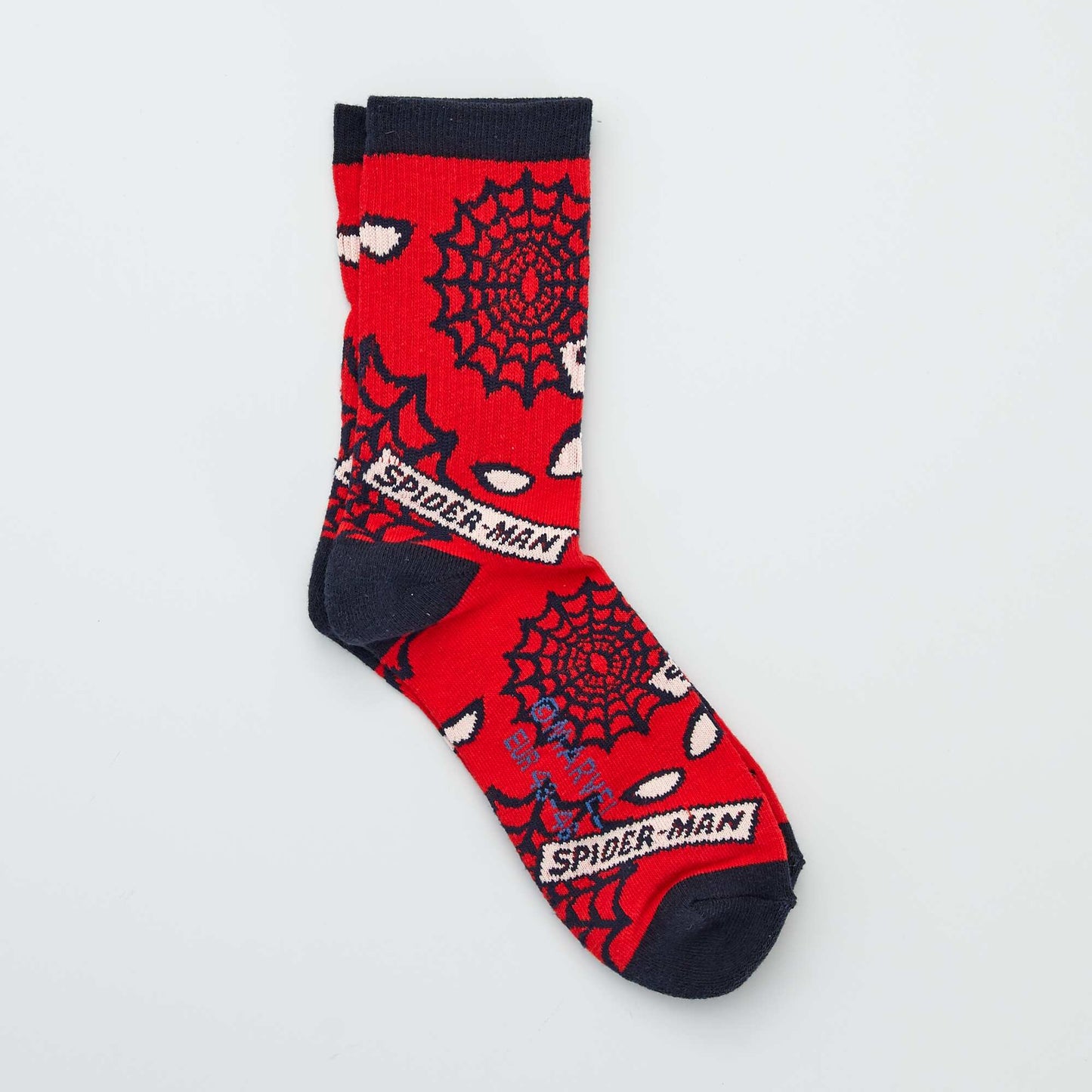 Pack of 3 pairs of Spiderman socks RED