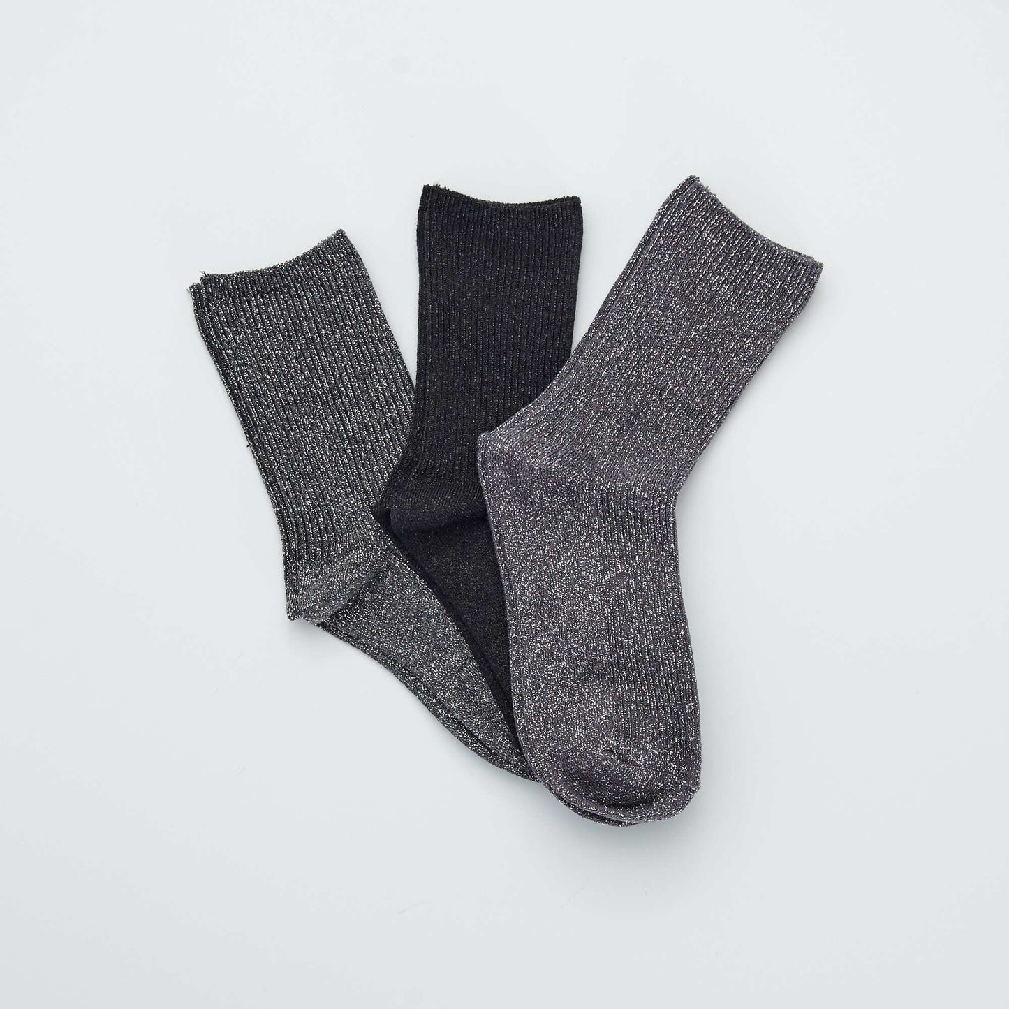 Pack of 3 pairs of socks black