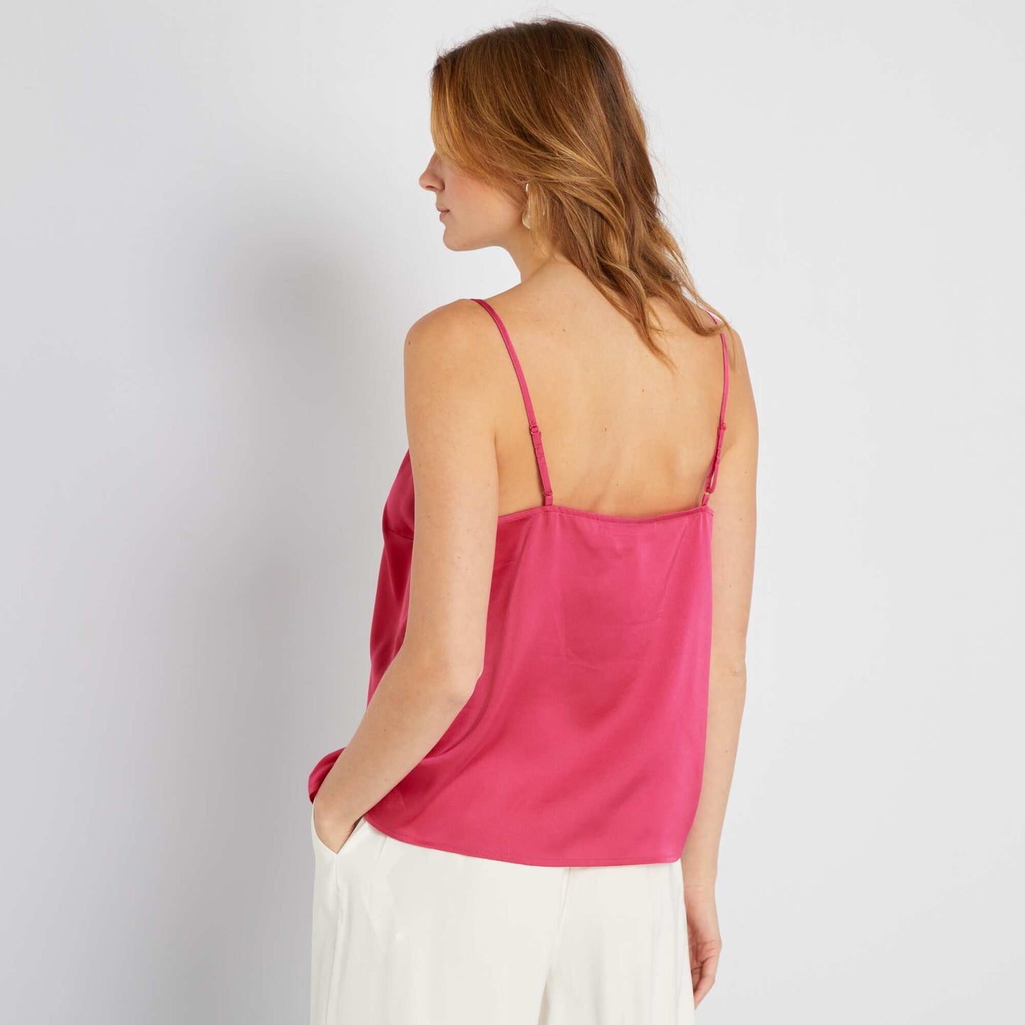 Flowing top indian pink