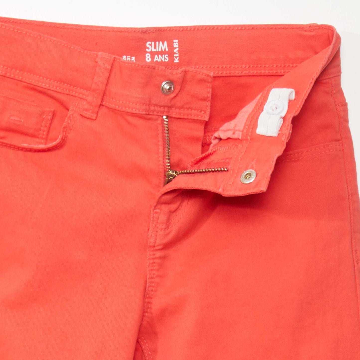 Slim-fit jeans red