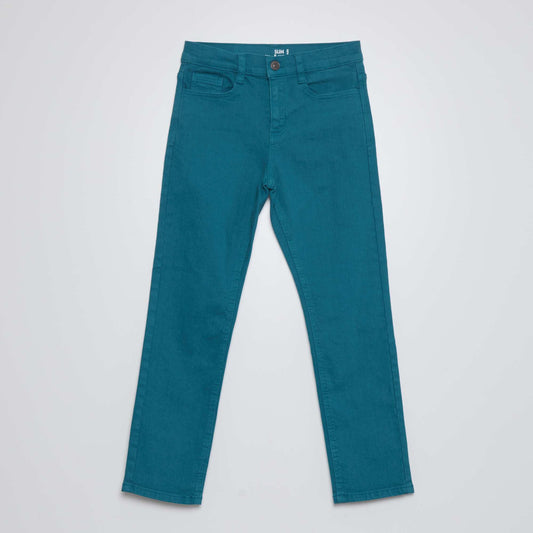 Slim-fit 5-pocket jeans BLUE