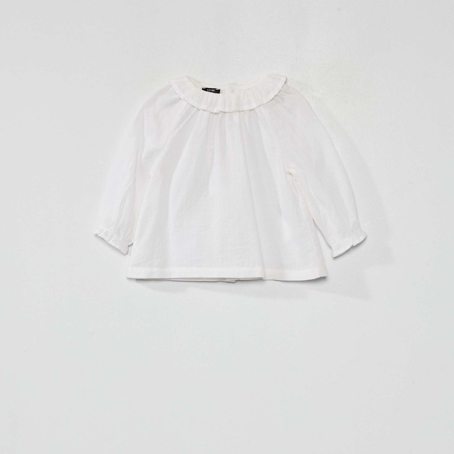 Cotton blouse White