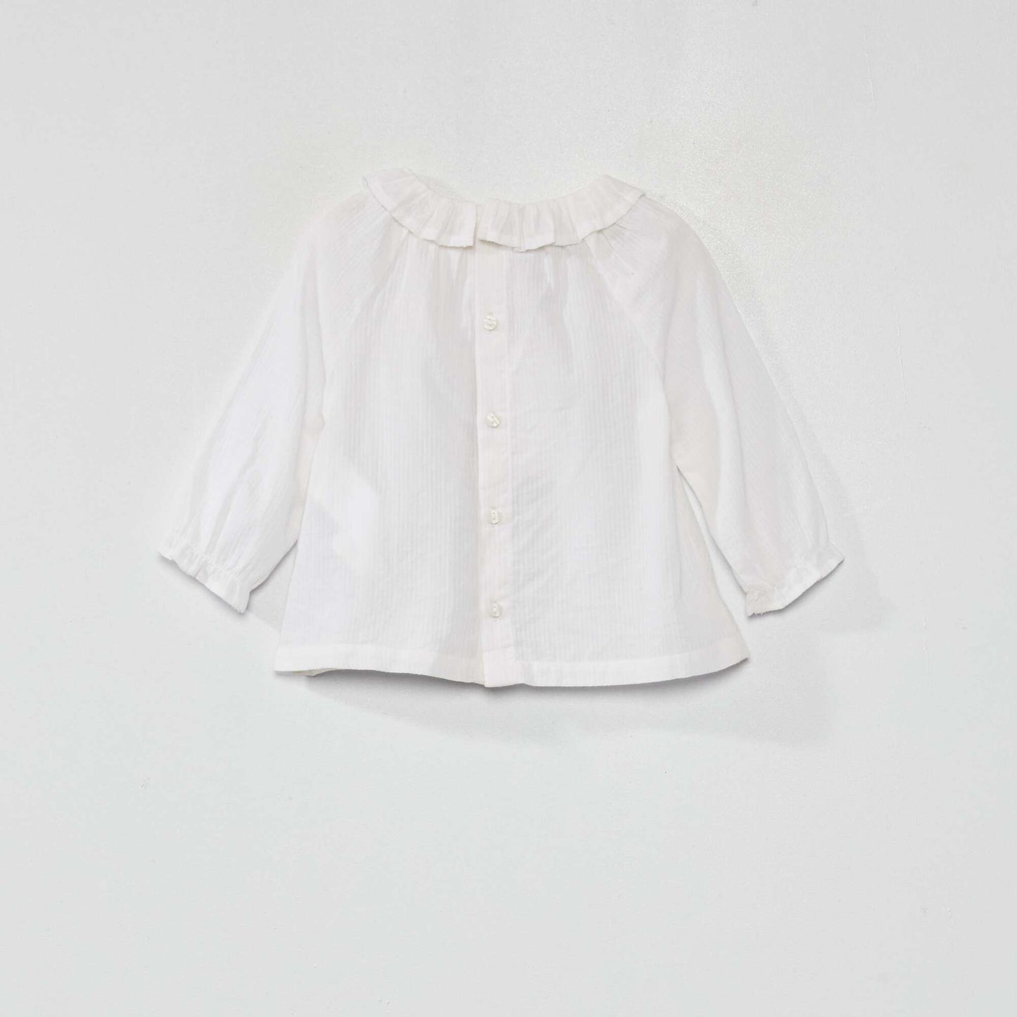 Cotton blouse White