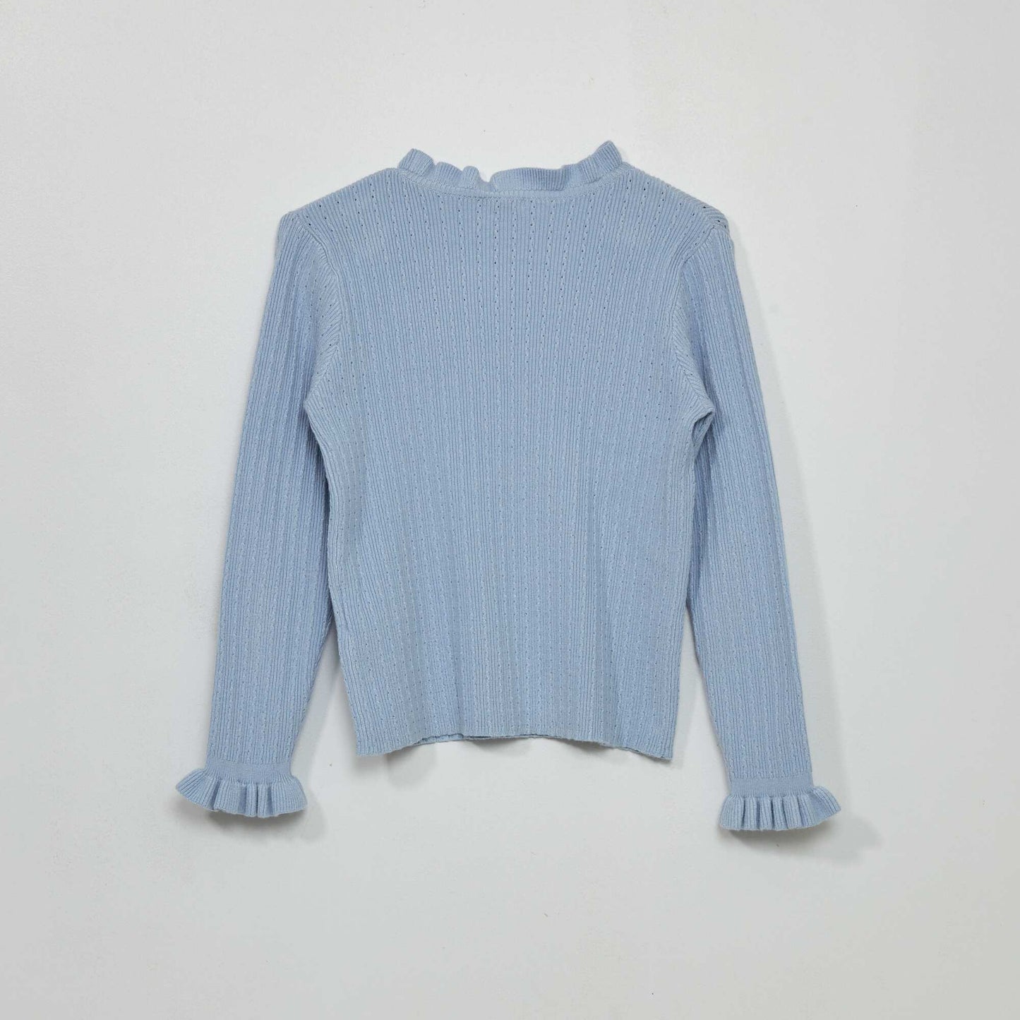 Soft knit sweater BLUE
