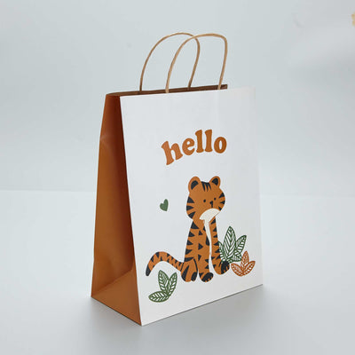 حقيبة هدية بيضاء