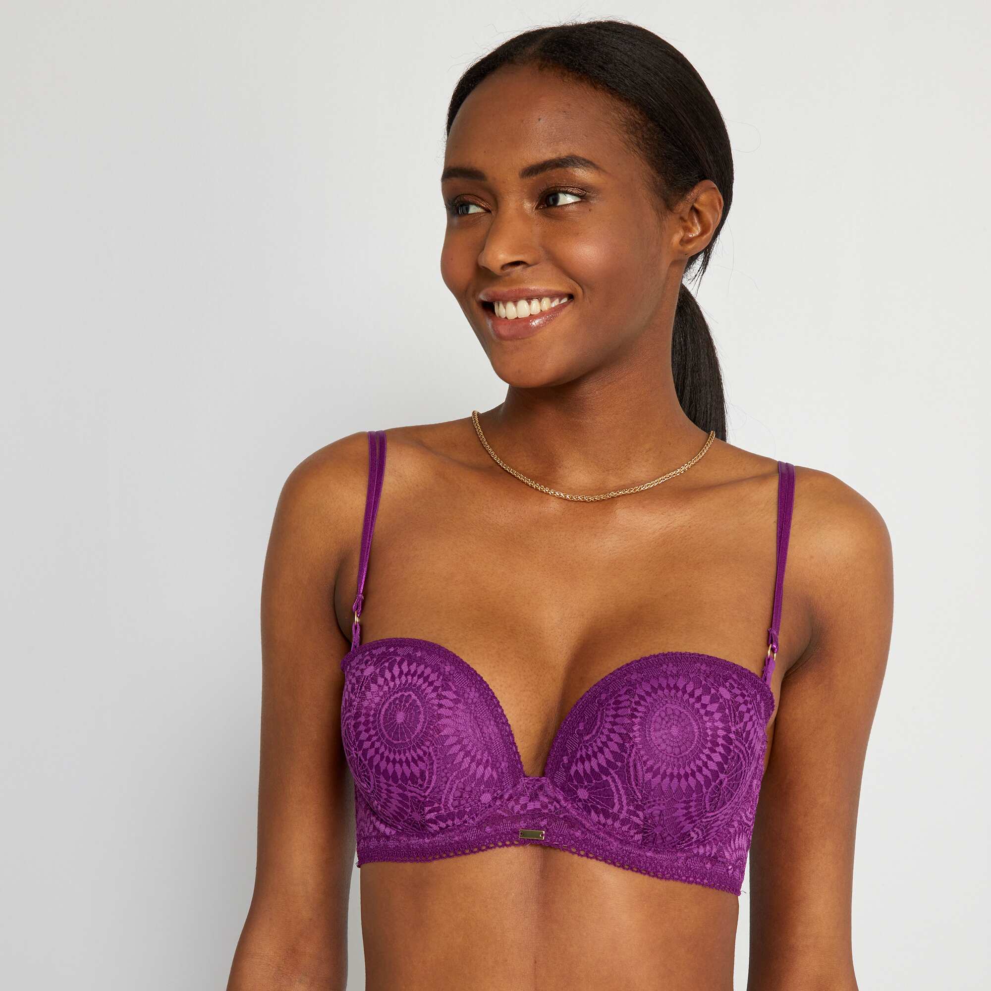 Lilac best sale lace bra