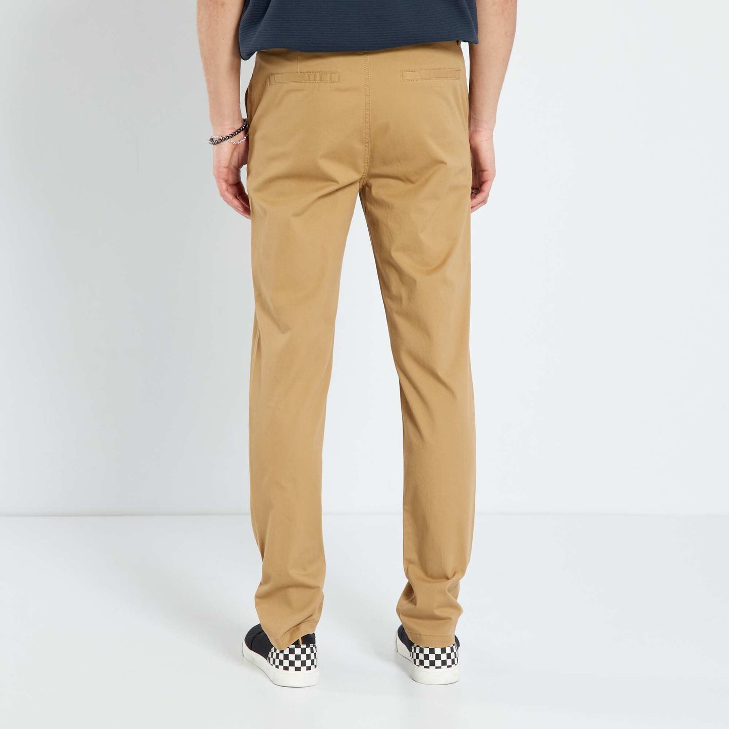 Straight chinos BEIGE