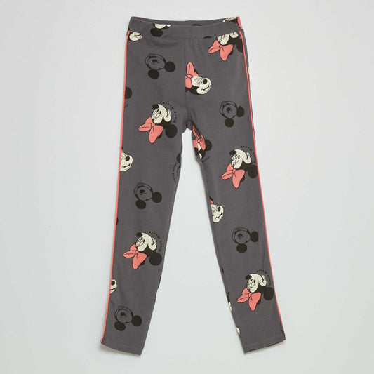 Minnie Mouse jersey leggings GREY