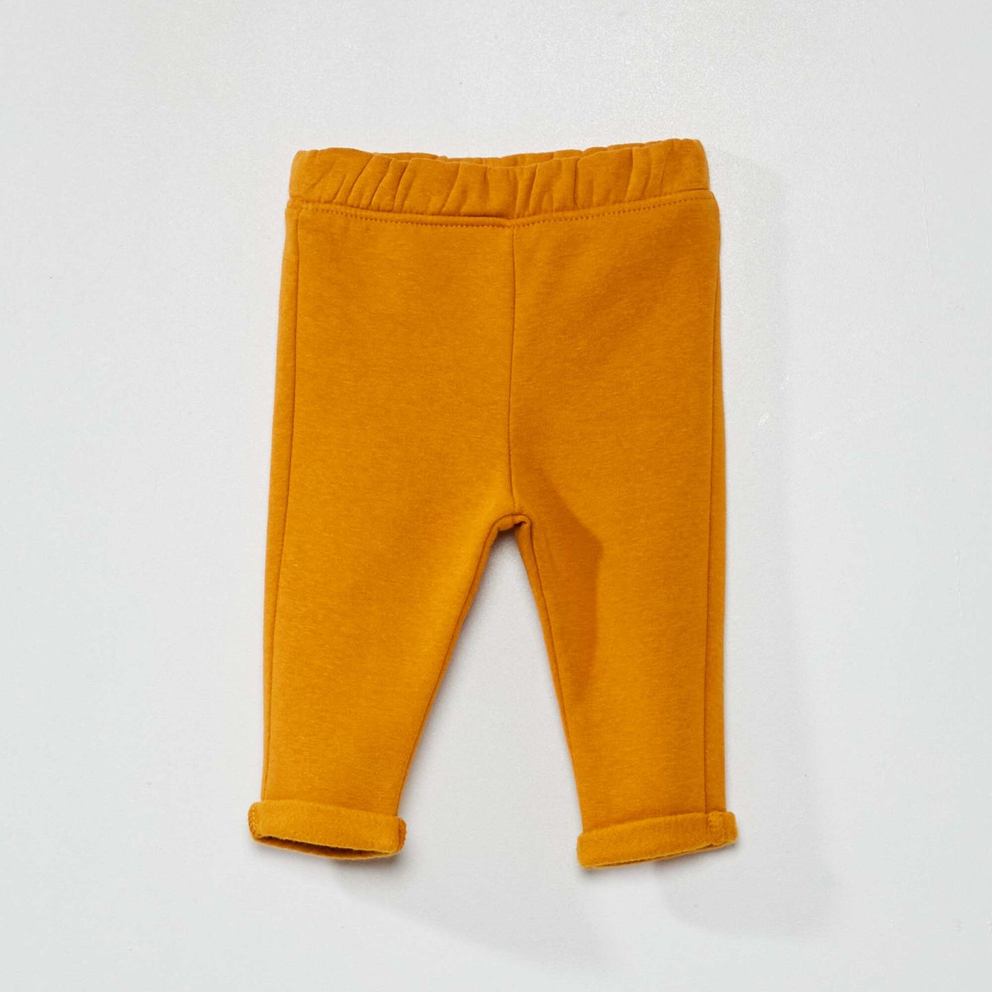 Sweatshirt fabric set - Sweatshirt and trousers - Two-piece set YELLOW