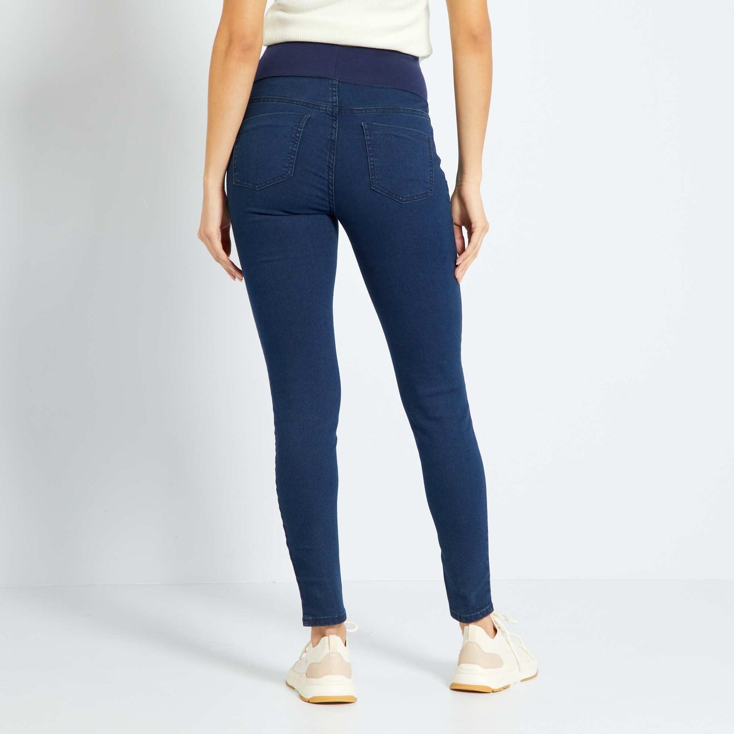 Skinny maternity jeans BLUE