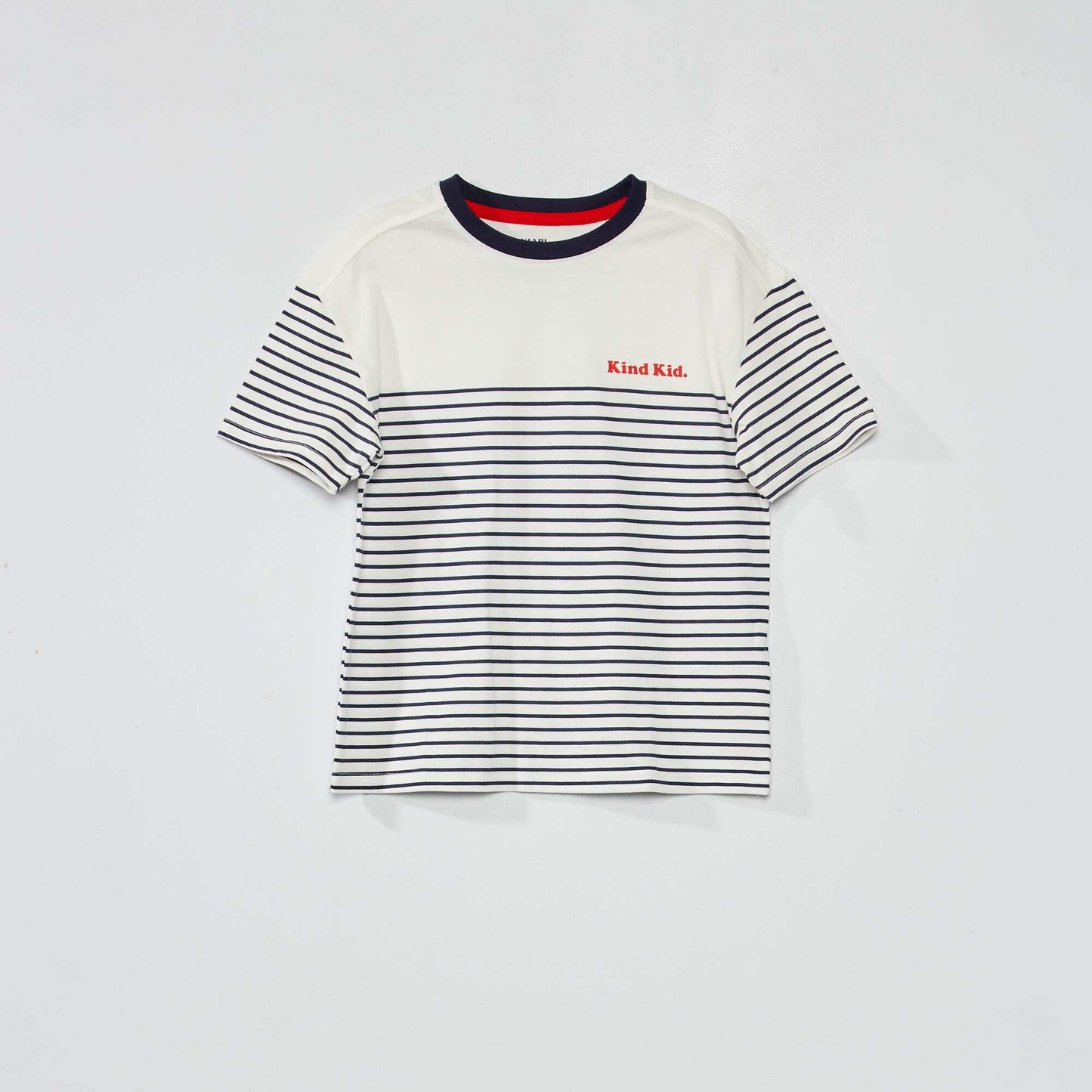 'Kind kid' jersey T-shirt WHITE