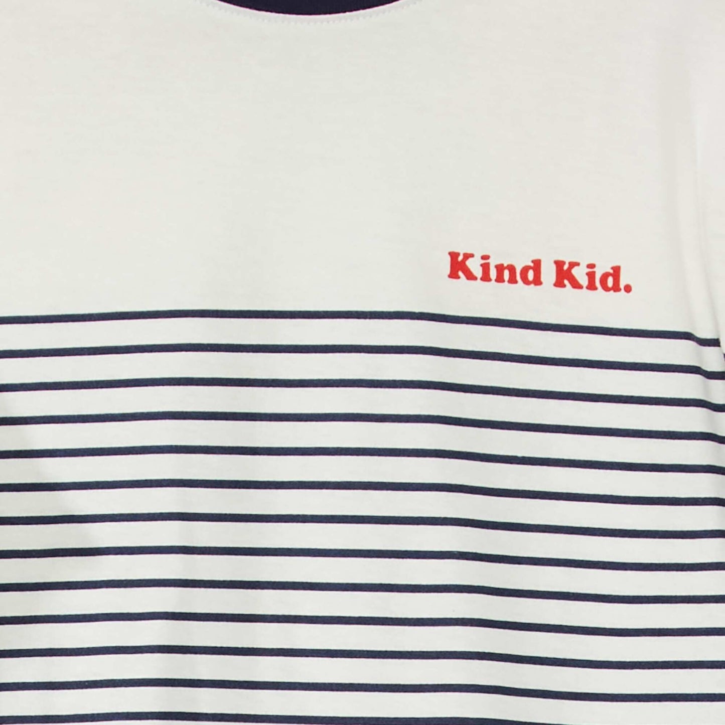 'Kind kid' jersey T-shirt WHITE