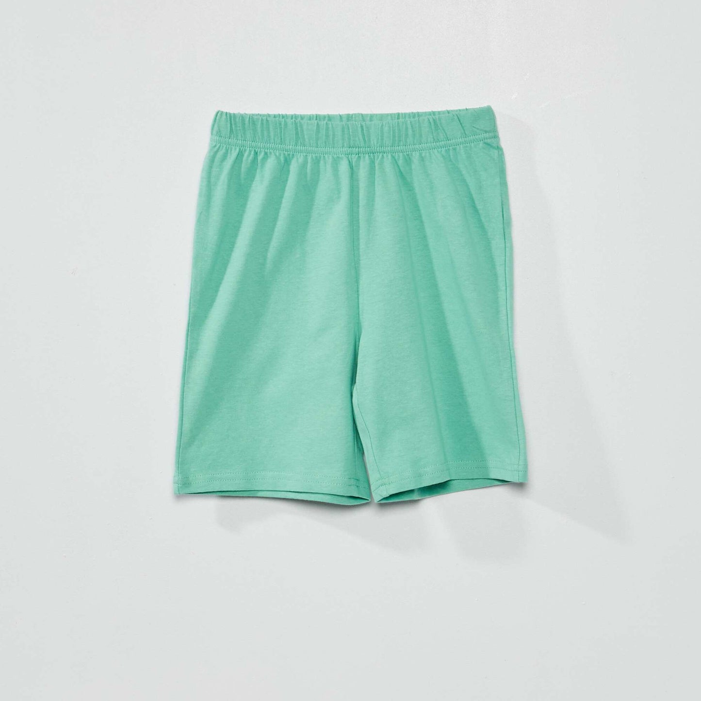 Printed short pyjamas - Two-piece set GREEN
