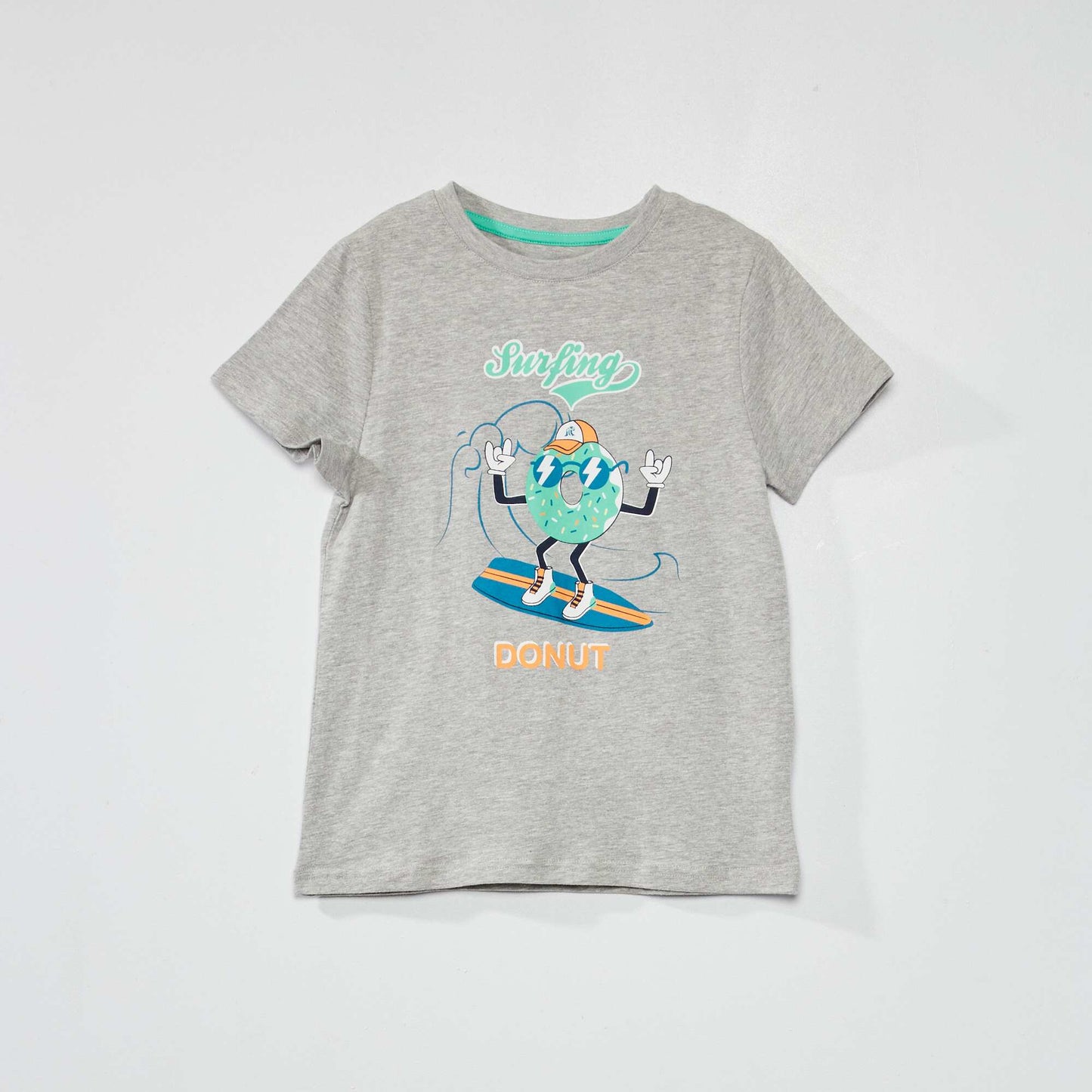Printed T-shirt GREY
