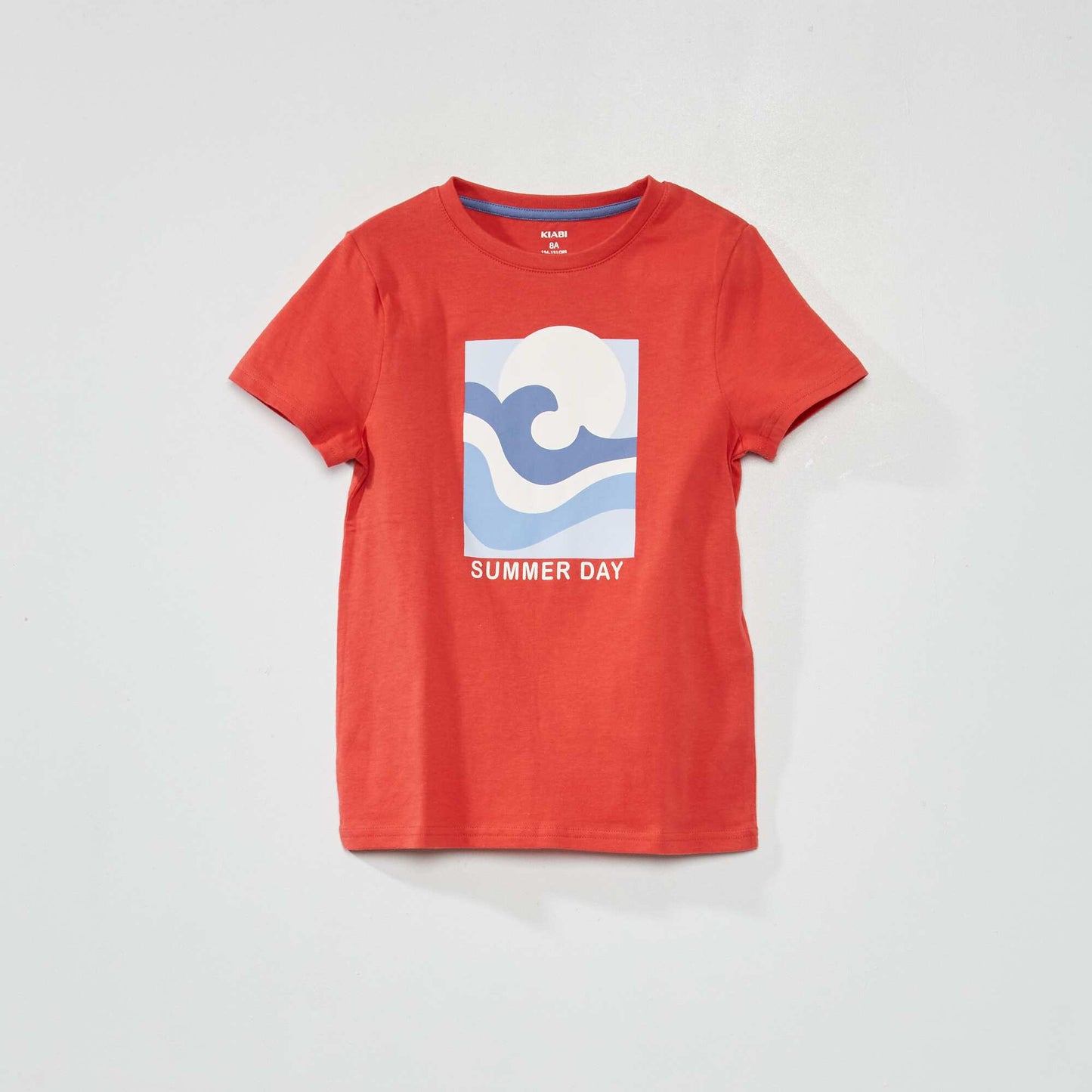 'Summer day' T-shirt RED
