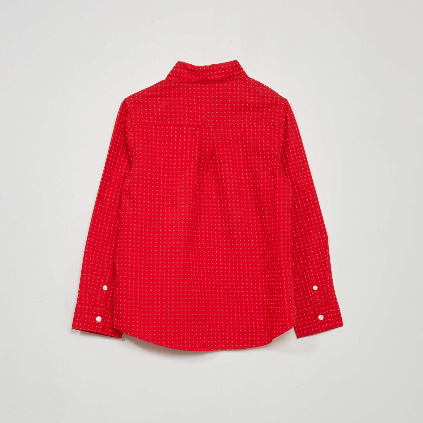 Poplin shirt RED