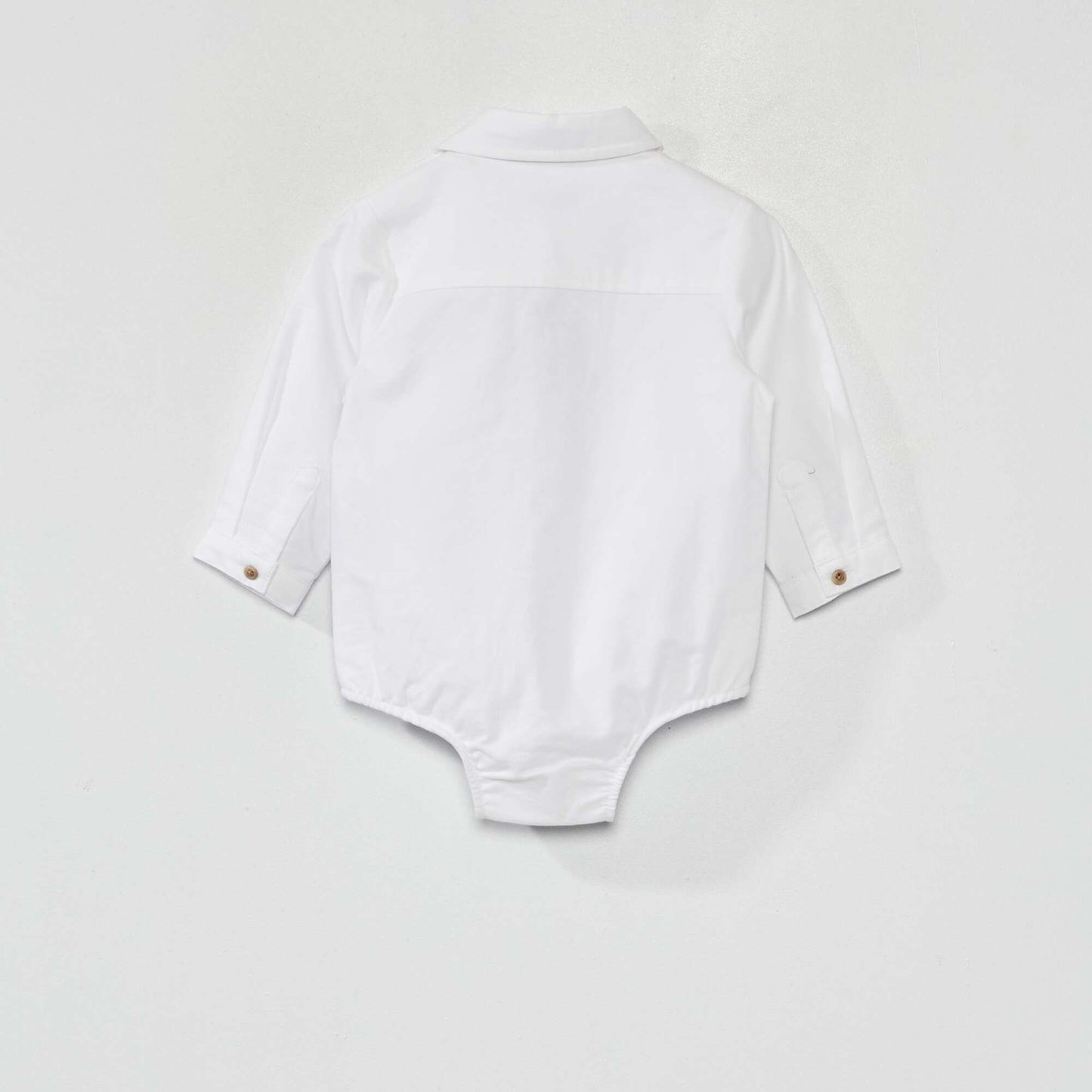 Cotton shirt-style body white