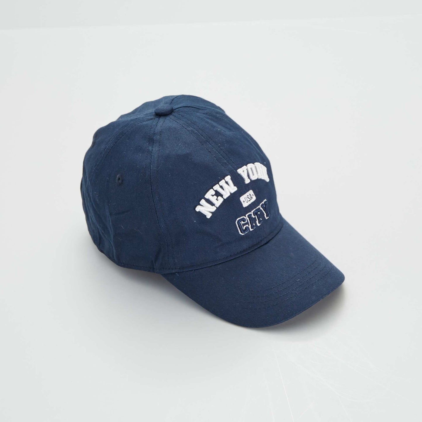 'New York' cap blue