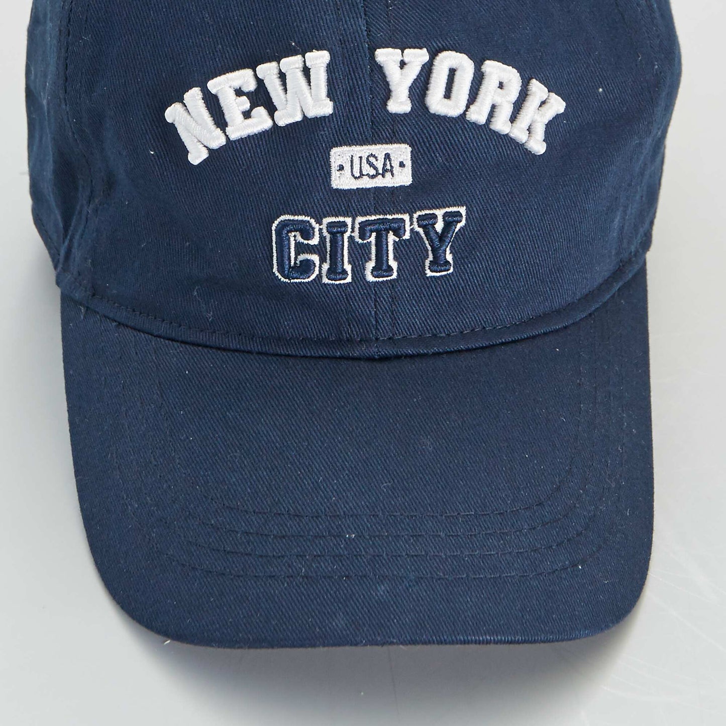 'New York' cap blue