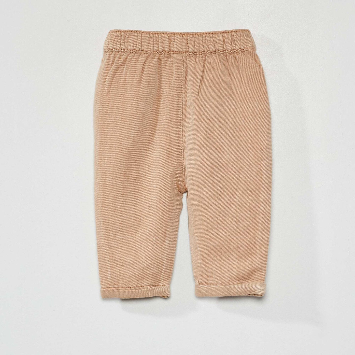 Twill trousers BROWN