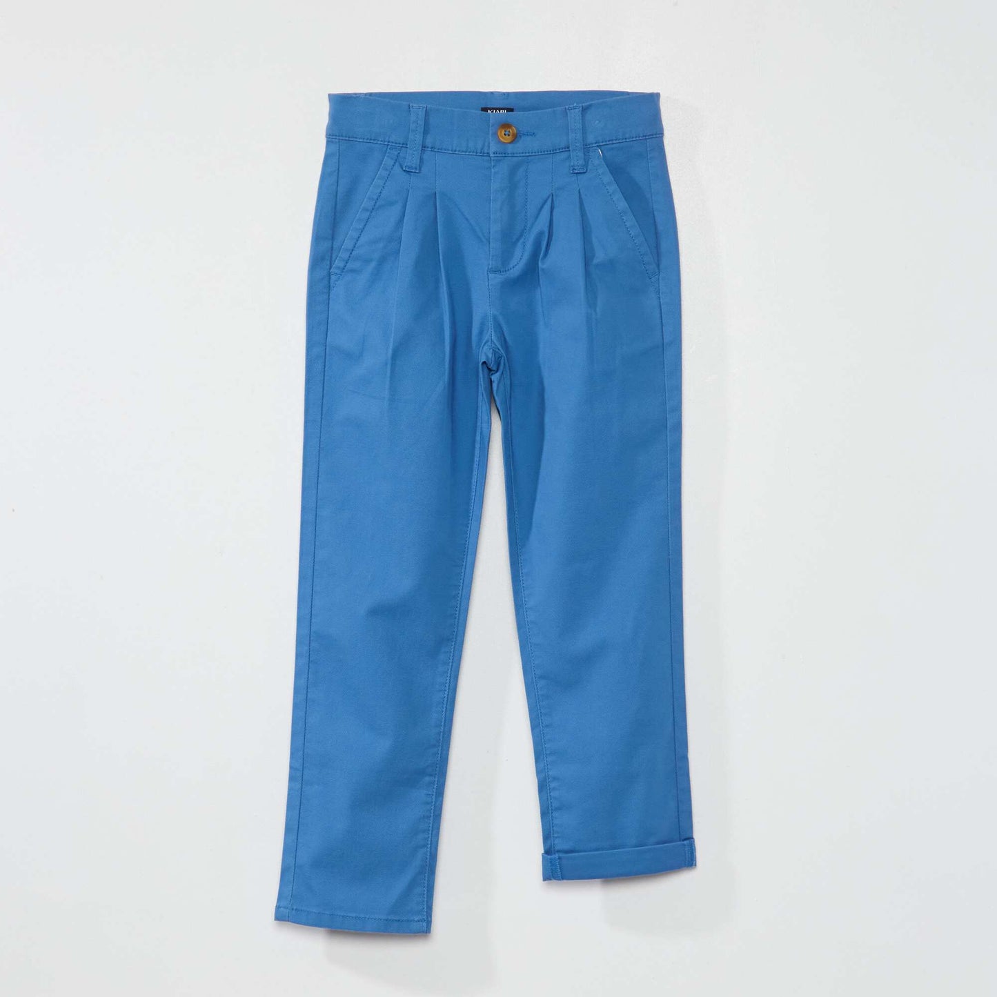 Tapered chinos sapphire blue