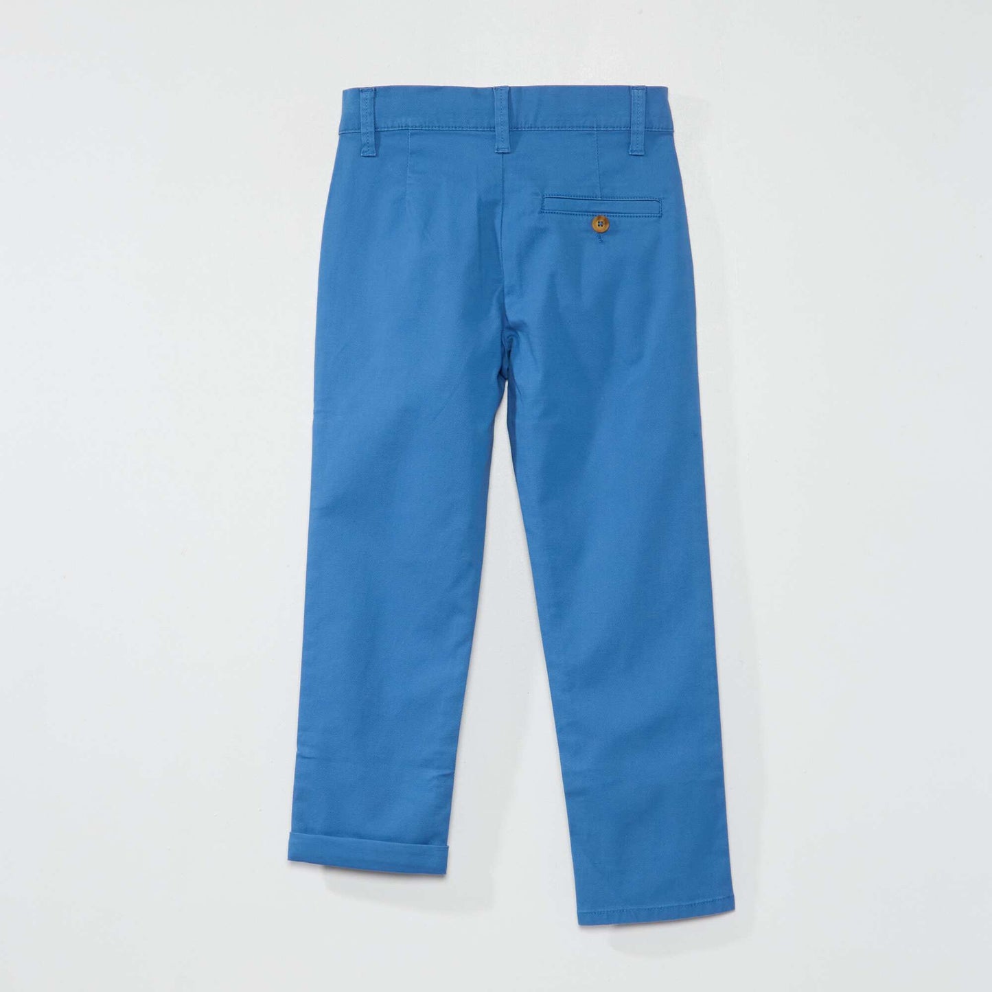 Tapered chinos sapphire blue