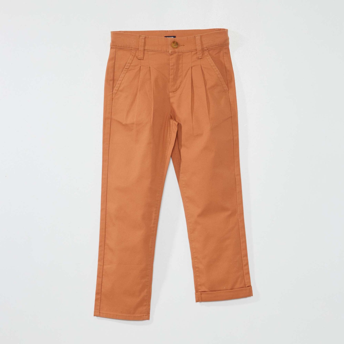 Tapered chinos BROWN