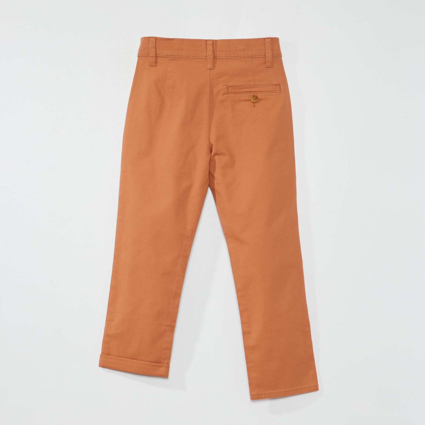 Tapered chinos BROWN