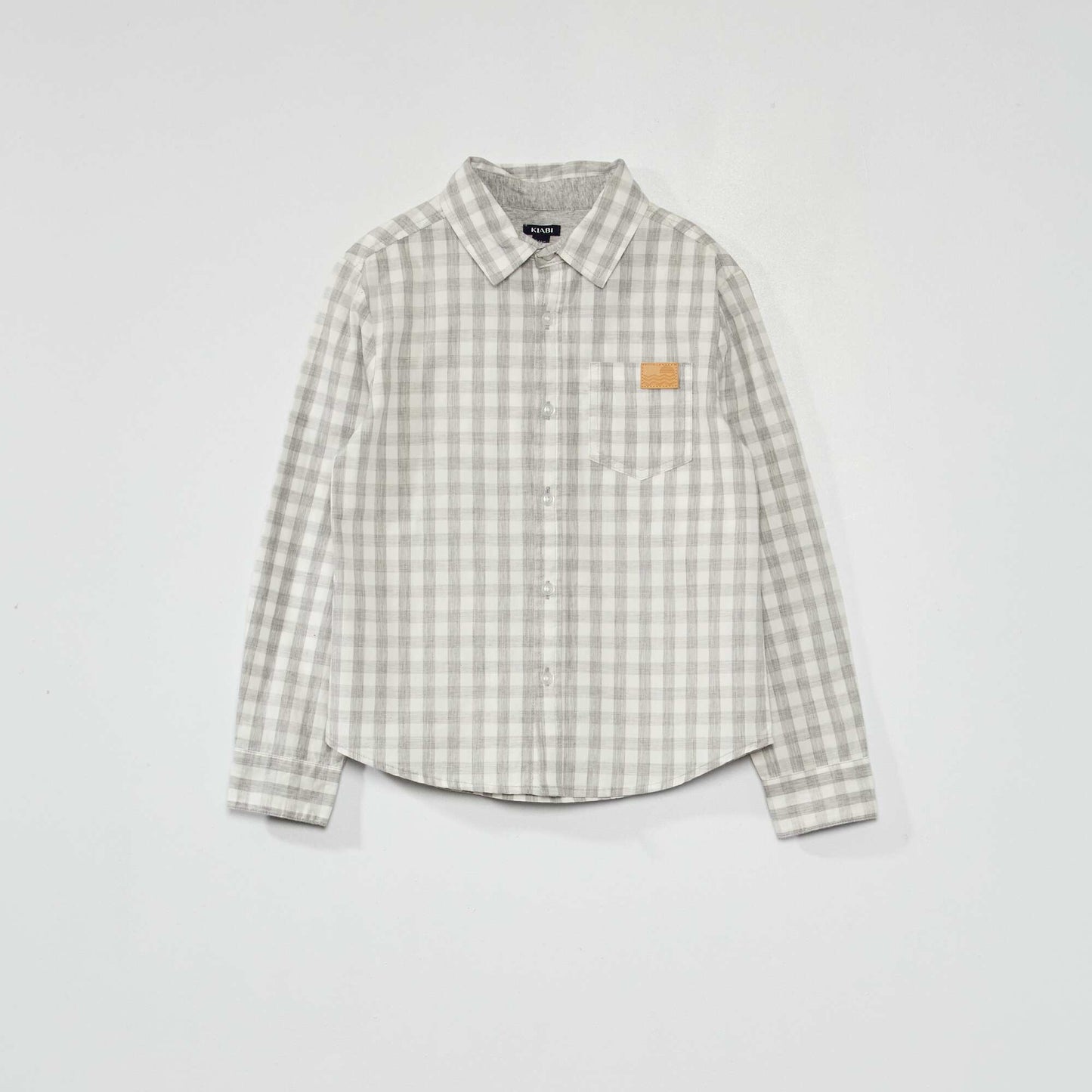 Checked shirt GREY