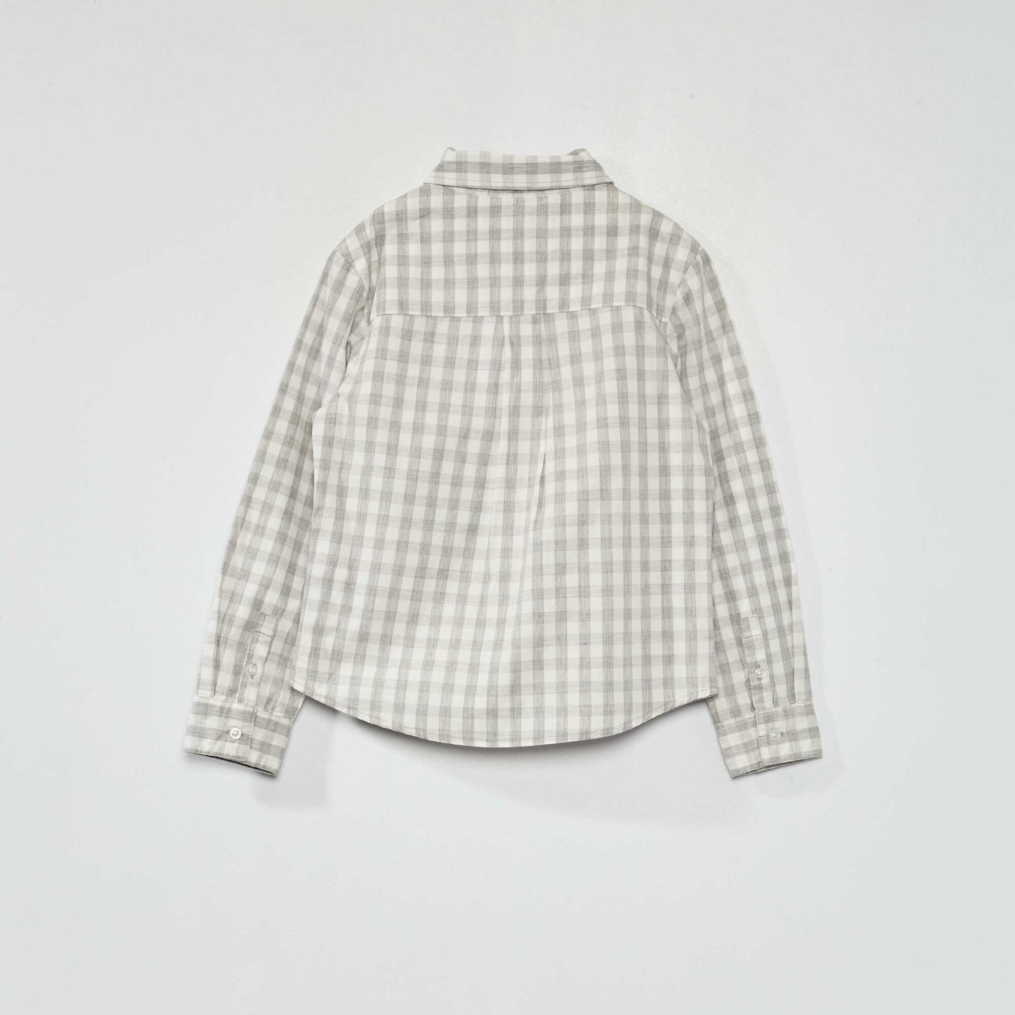 Checked shirt GREY