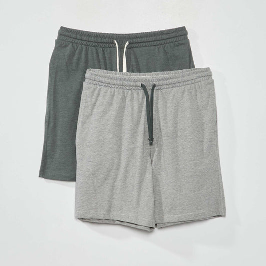 Jersey shorts - Pack of 2 GREEN