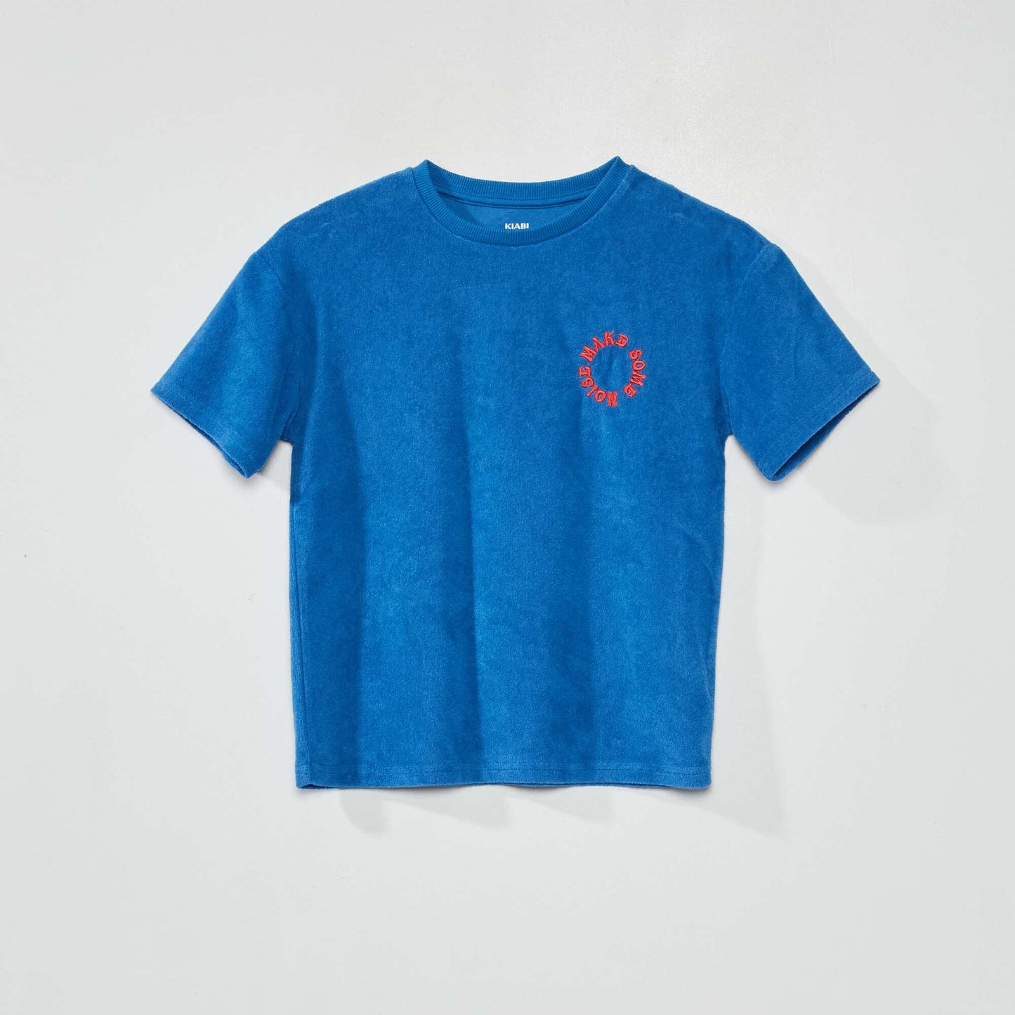 Terrycloth T-shirt BLUE