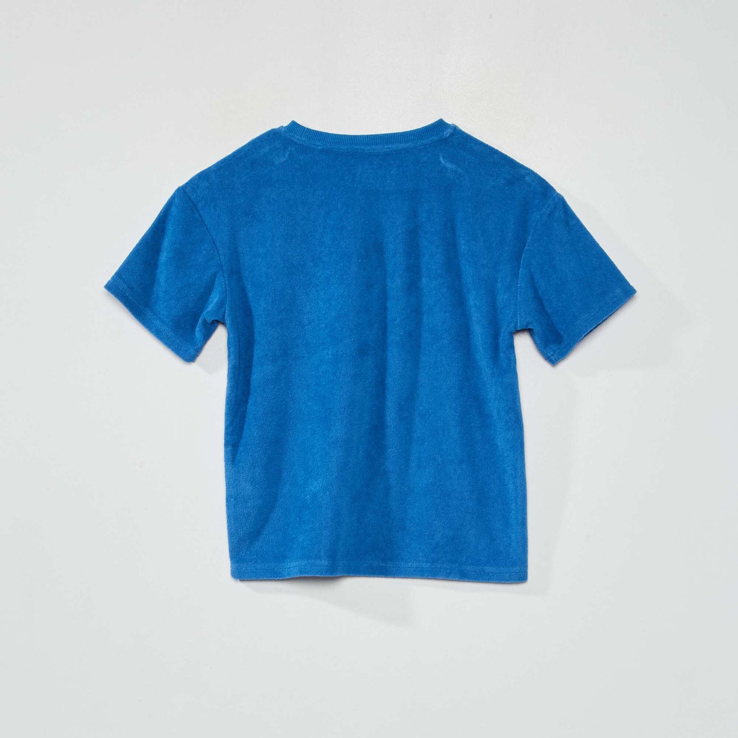 Terrycloth T-shirt BLUE