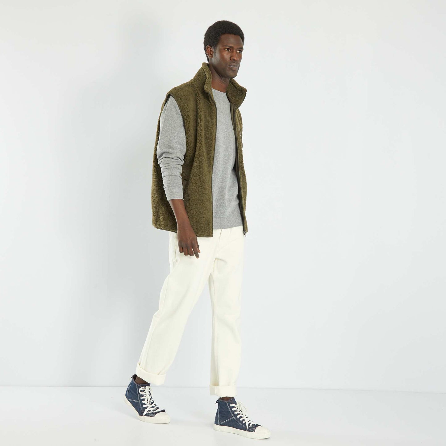 Plain sweatshirt GREY