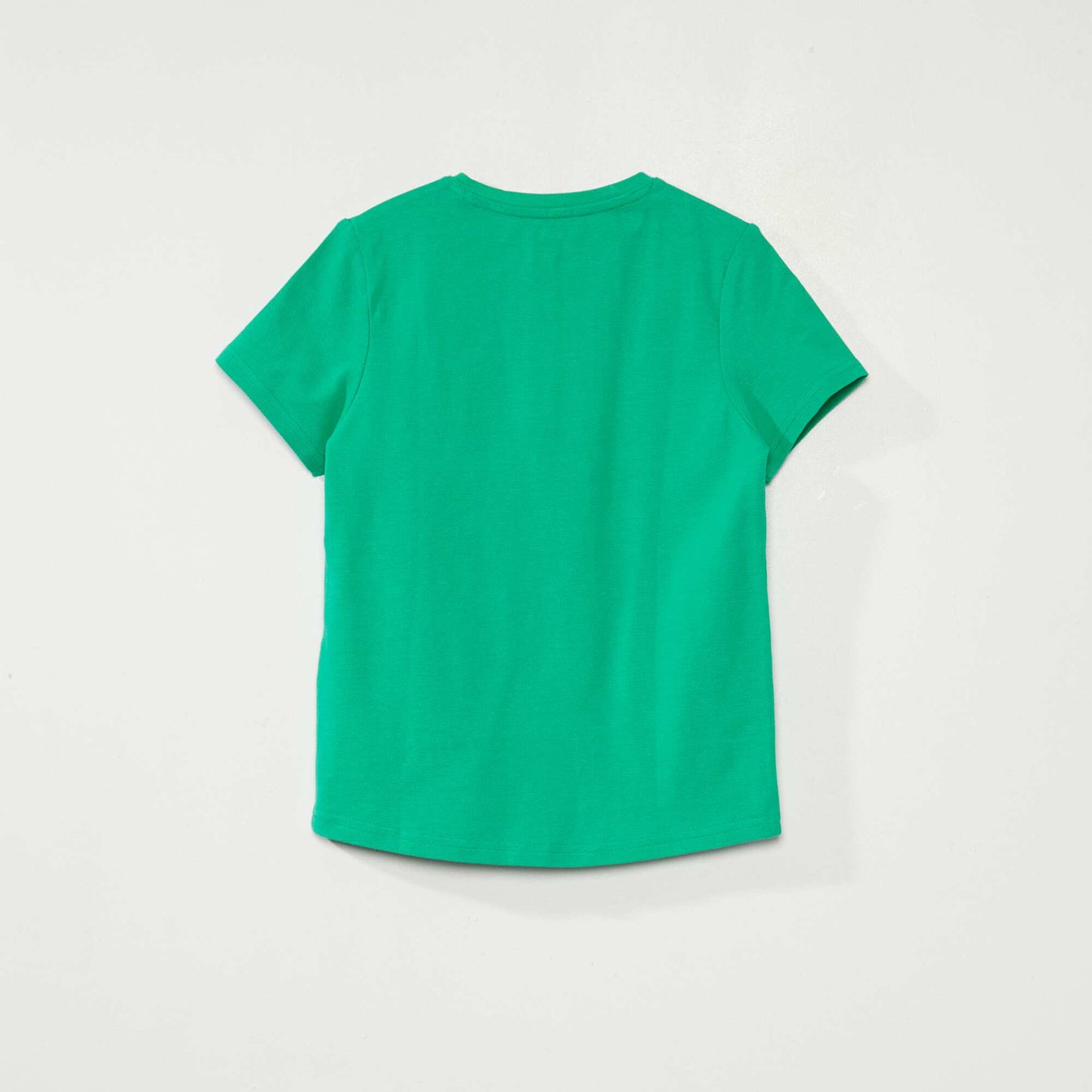 Grandad collar T-shirt GREEN