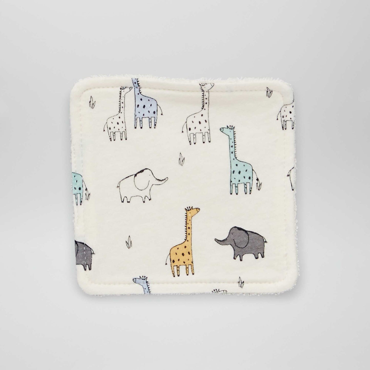 عبوة من 6 مناديل قابلة للغسل أبيض