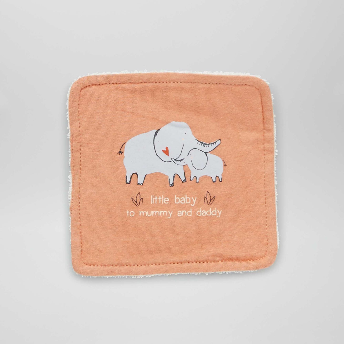 عبوة من 6 مناديل قابلة للغسل أبيض