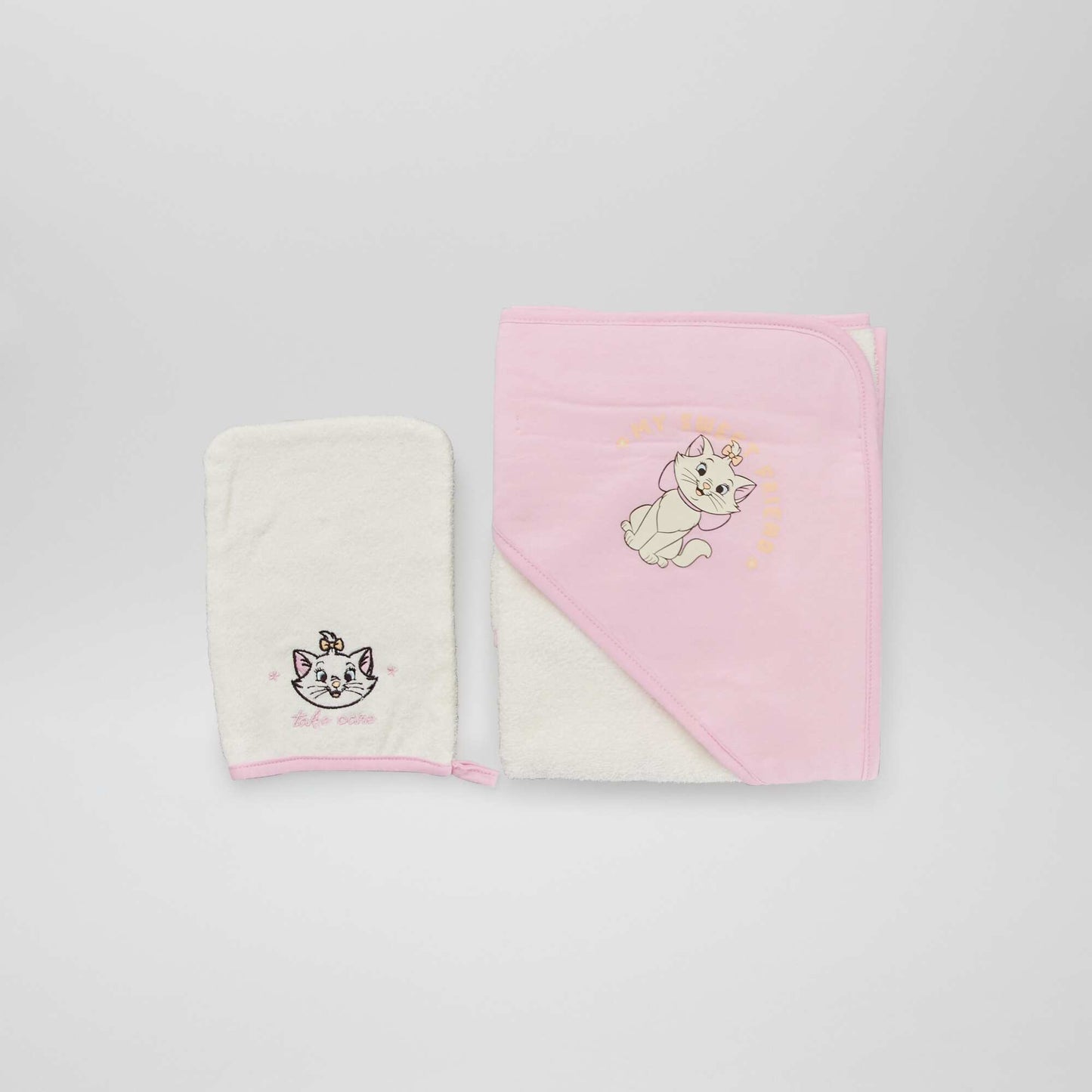 Disney hooded bath towel PINK