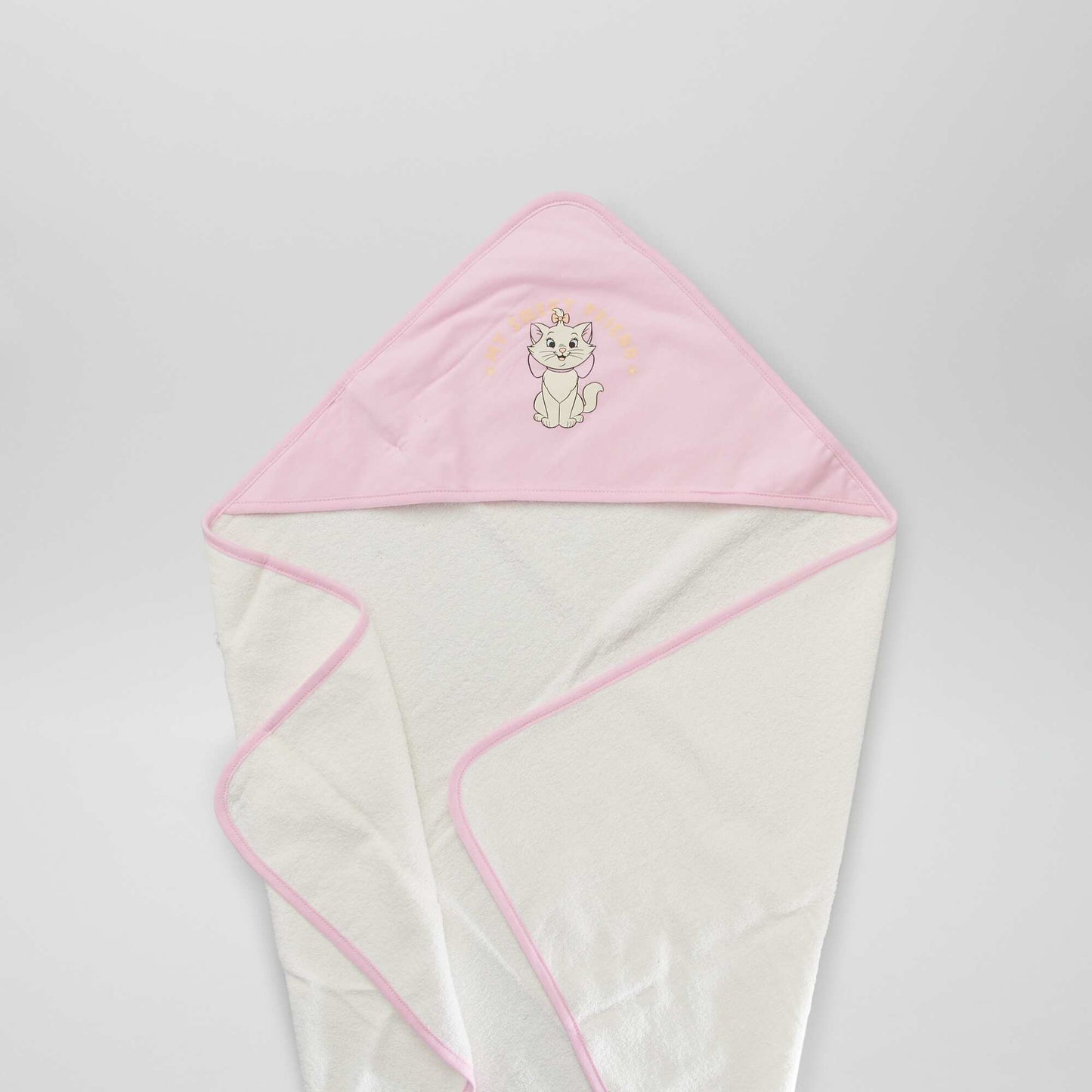 Disney hooded bath towel PINK