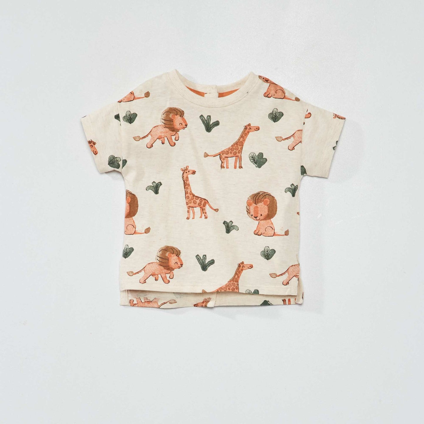 Printed T-shirt BEIGE